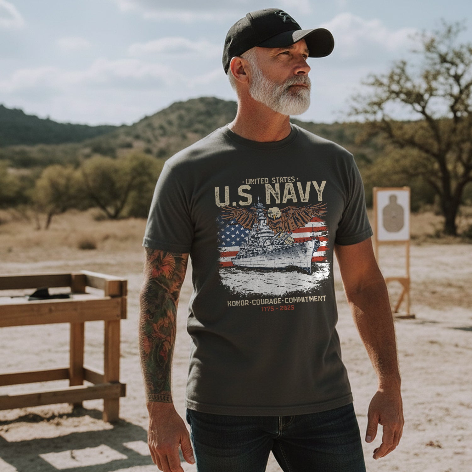 Honor Courage Commitment Core Values of T-Shirt