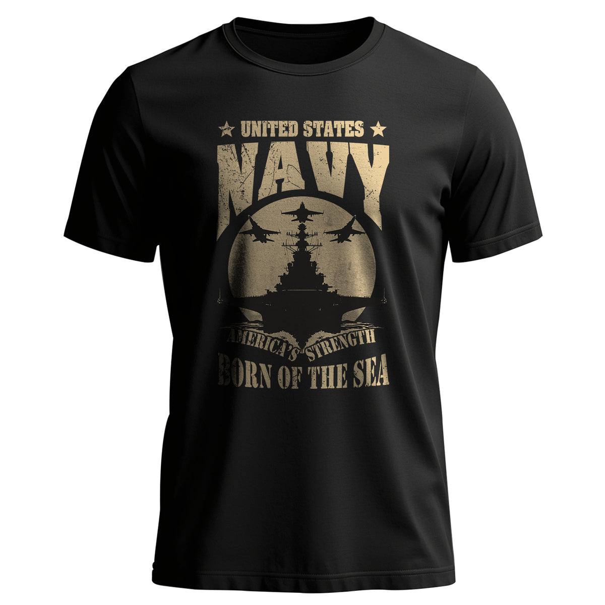 United States Navy America’s Strength Born T-Shirt Main image