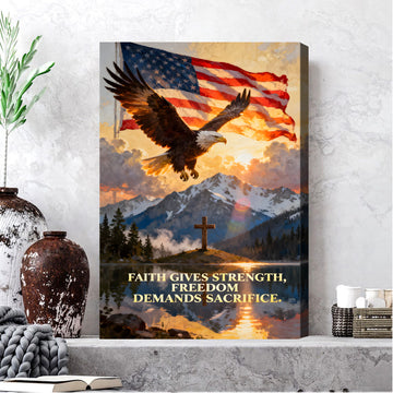 Veteran Pride Canvas