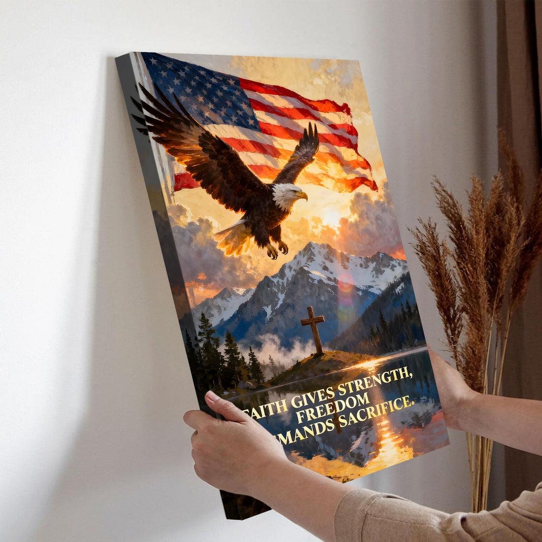 Veteran Pride Canvas