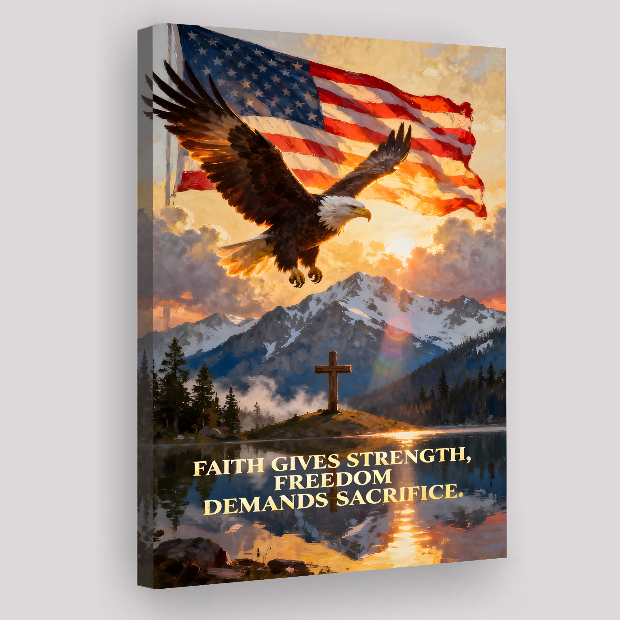 Veteran Pride Canvas