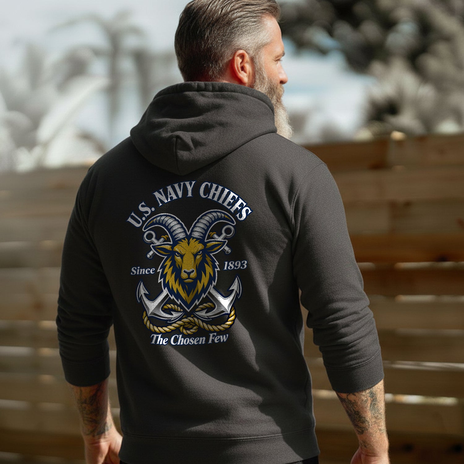 US Navy Chiefs Since 1893 The Chosen Few Hoodie