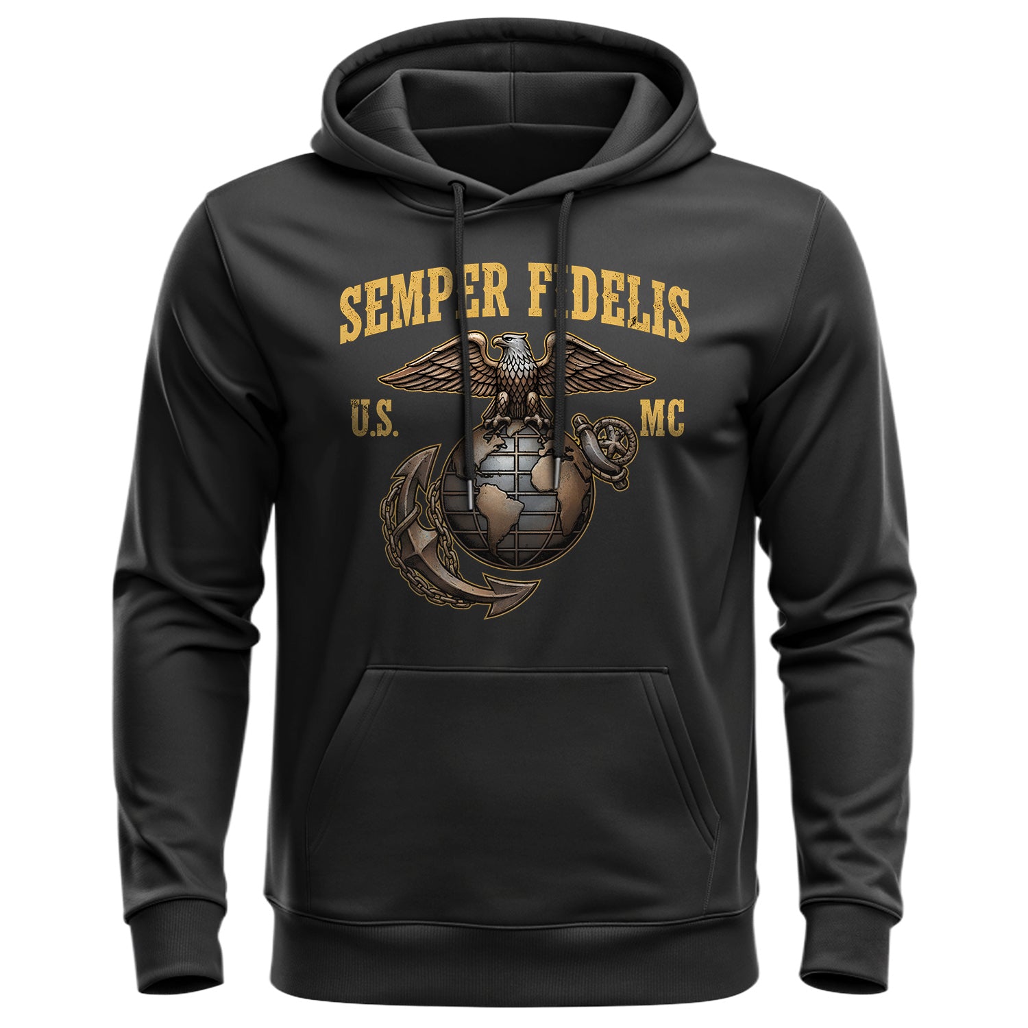 Semper Fidelis USMC Proud US Military Hoodie