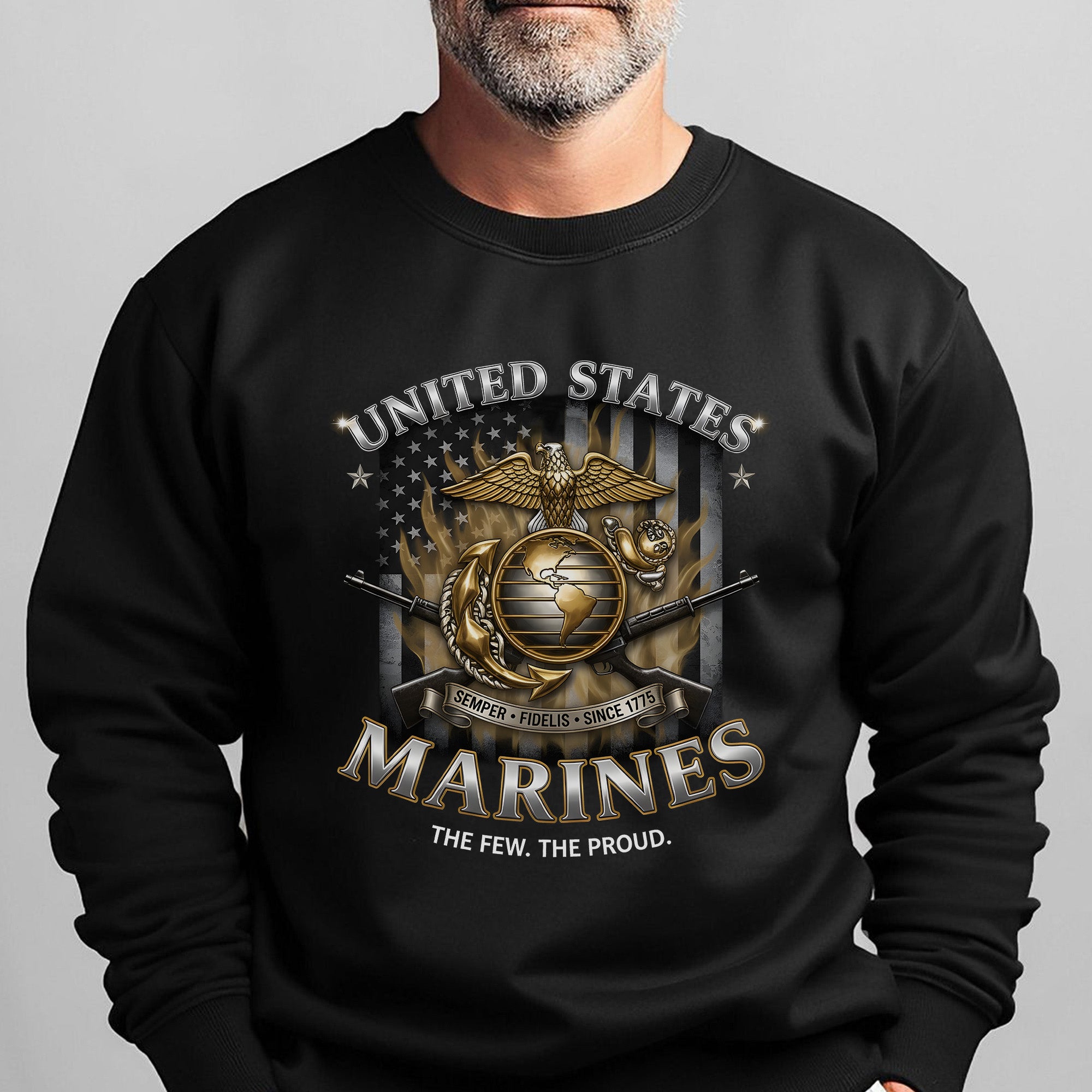 United States Marines Semper Fidelis Sweatshirt