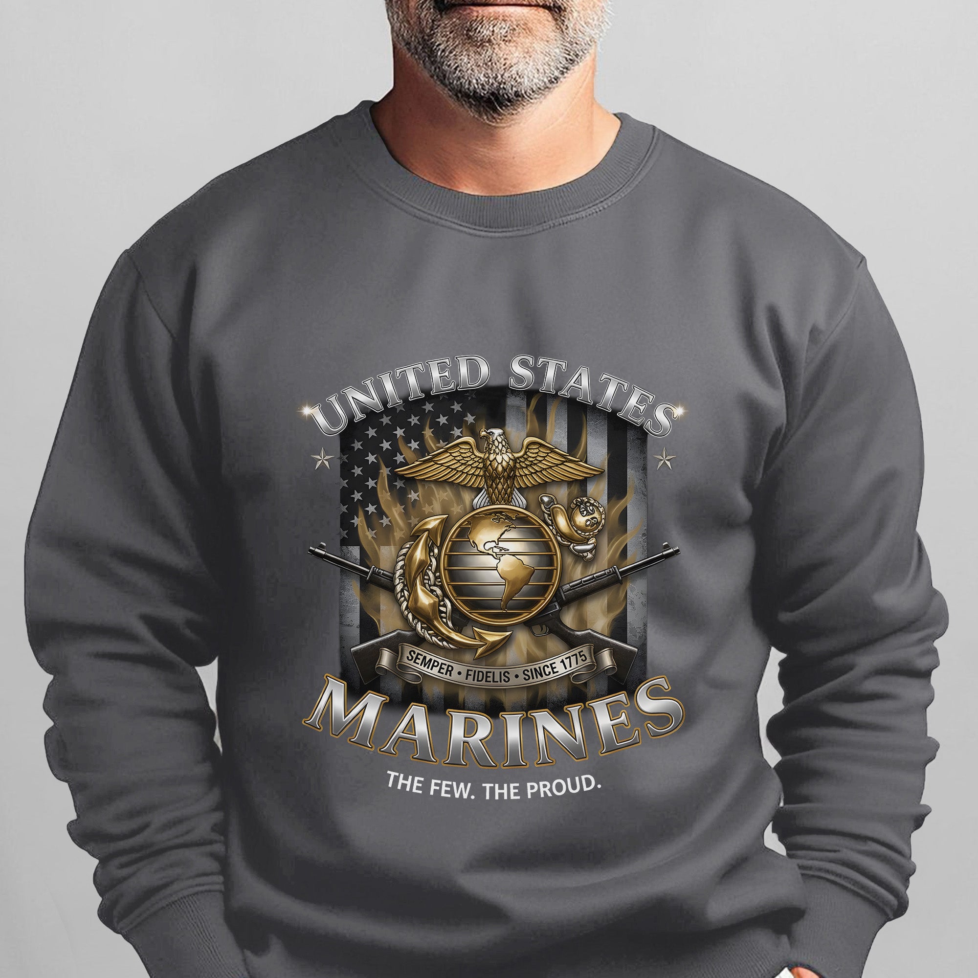 United States Marines Semper Fidelis Sweatshirt