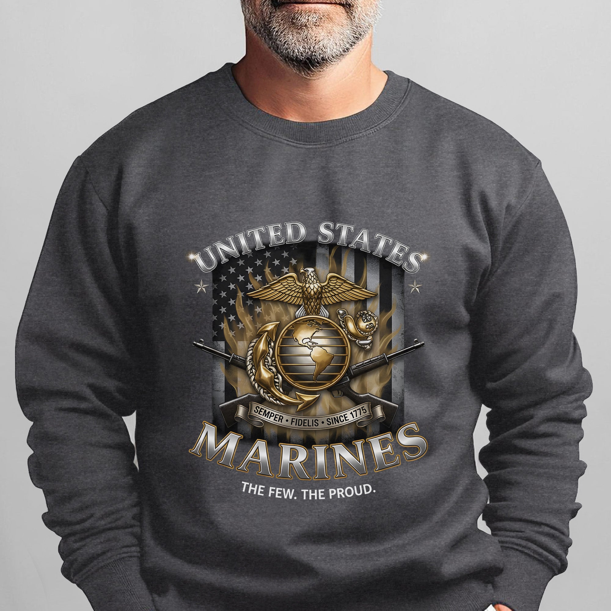 United States Marines Semper Fidelis Sweatshirt