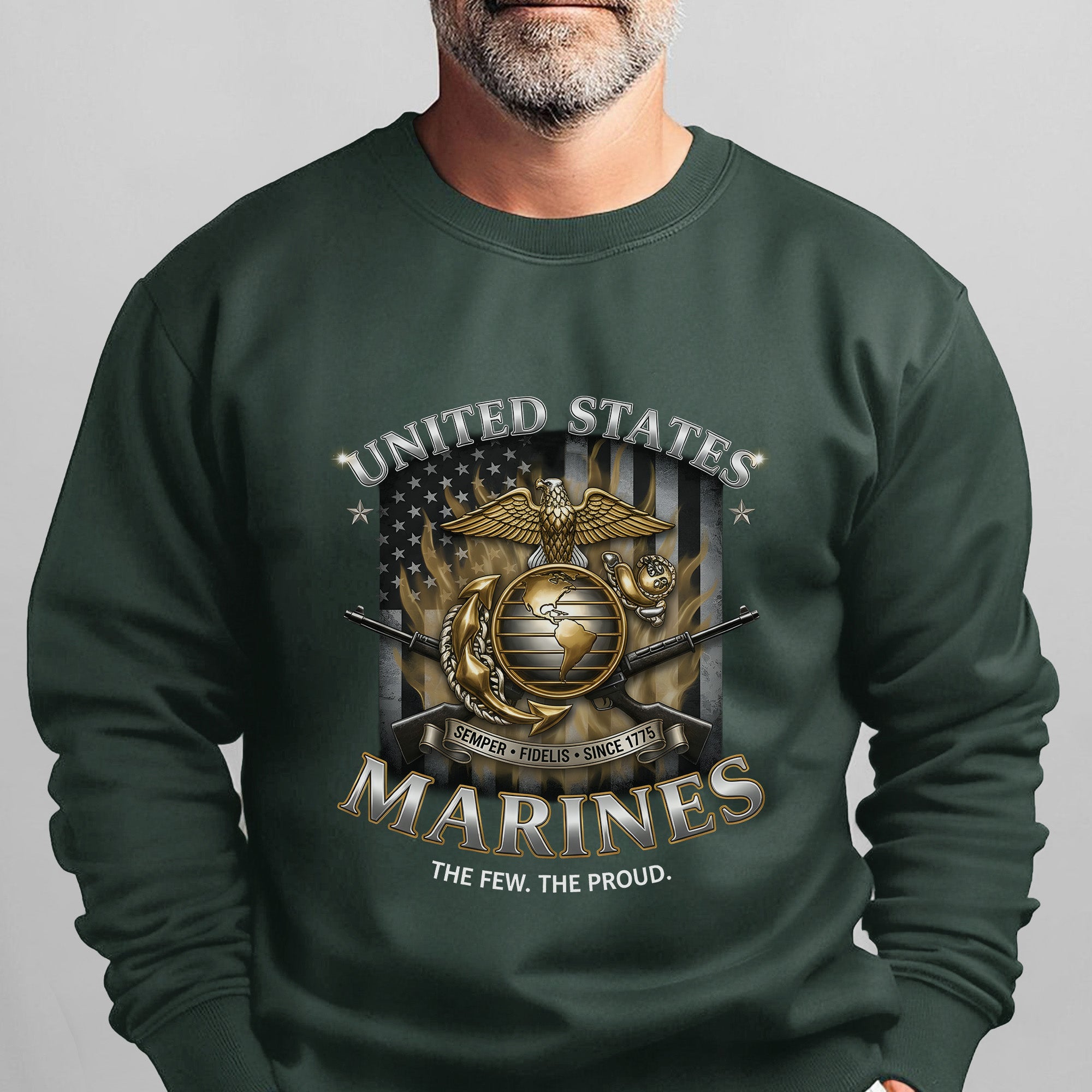 United States Marines Semper Fidelis Sweatshirt