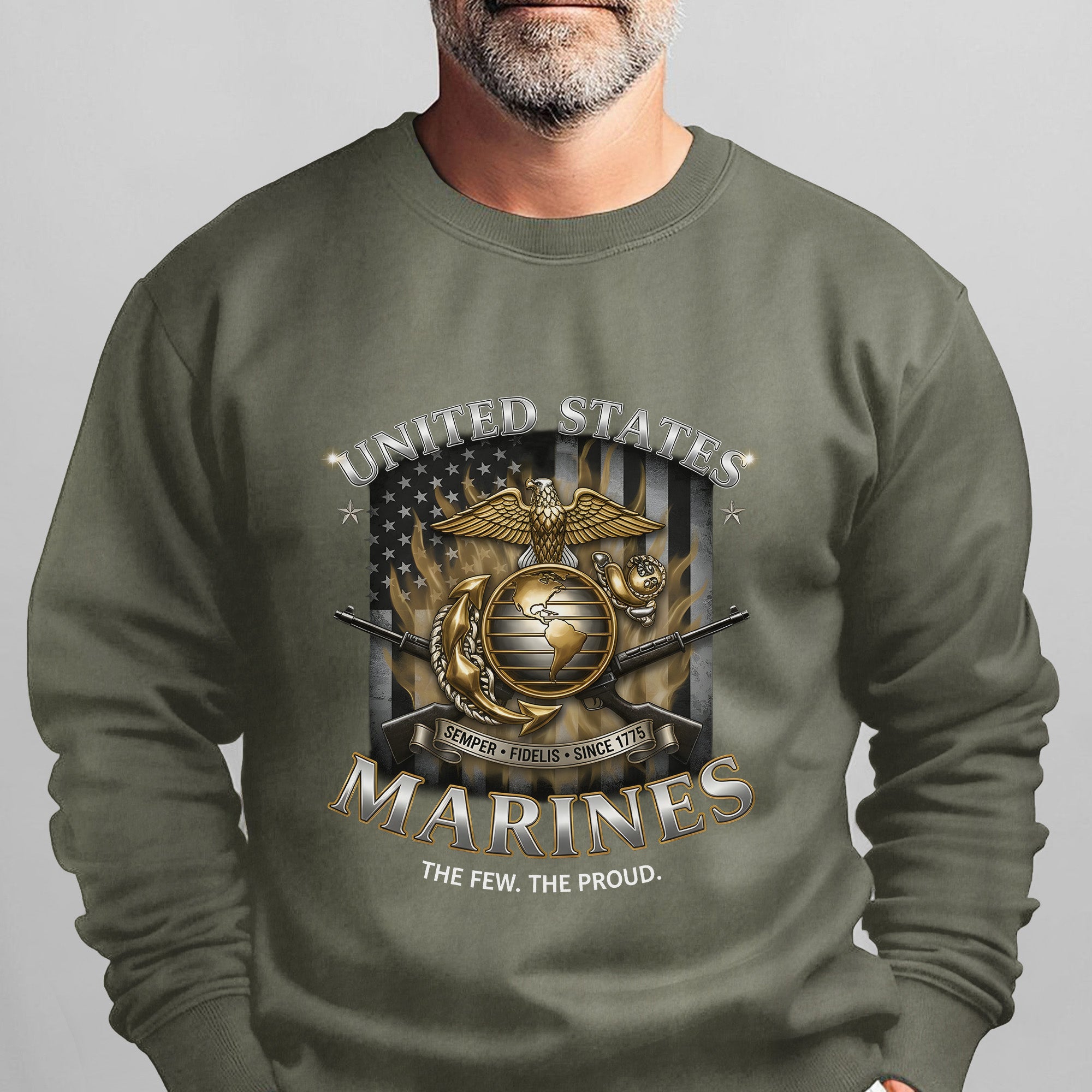 United States Marines Semper Fidelis Sweatshirt