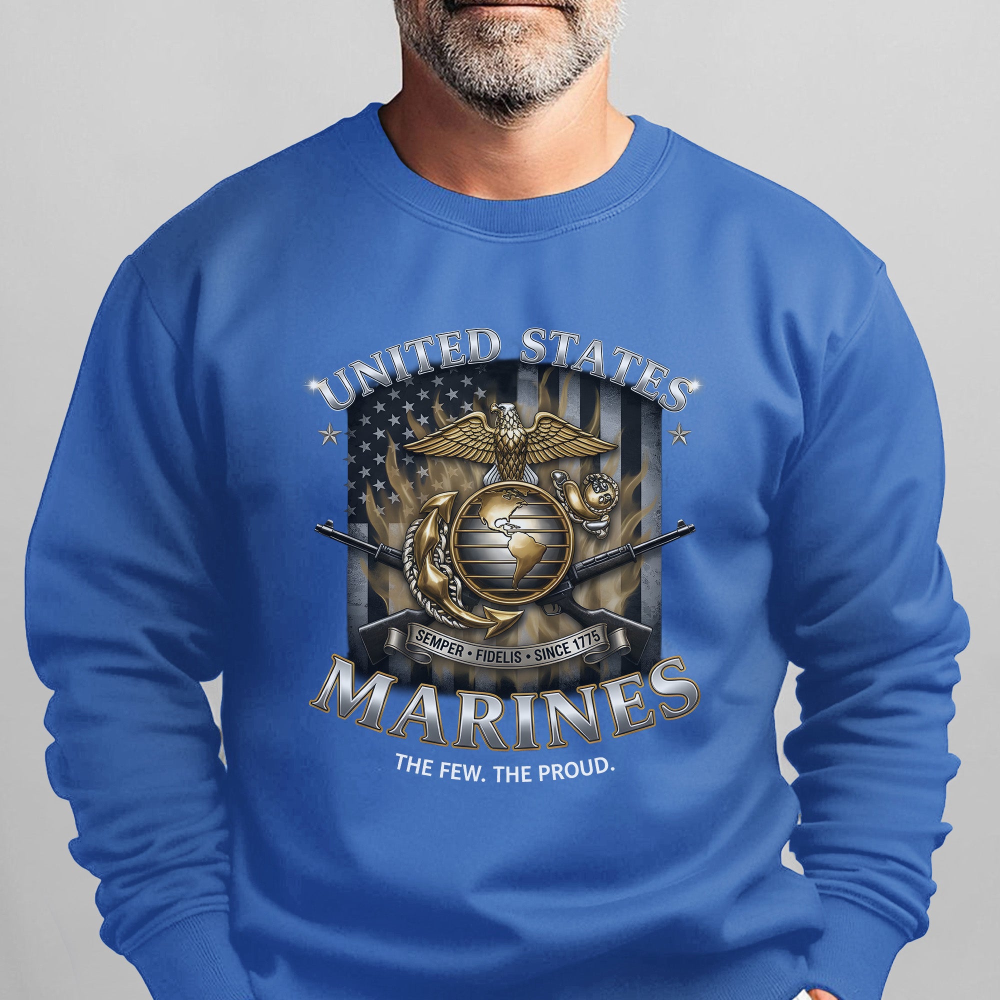 United States Marines Semper Fidelis Sweatshirt