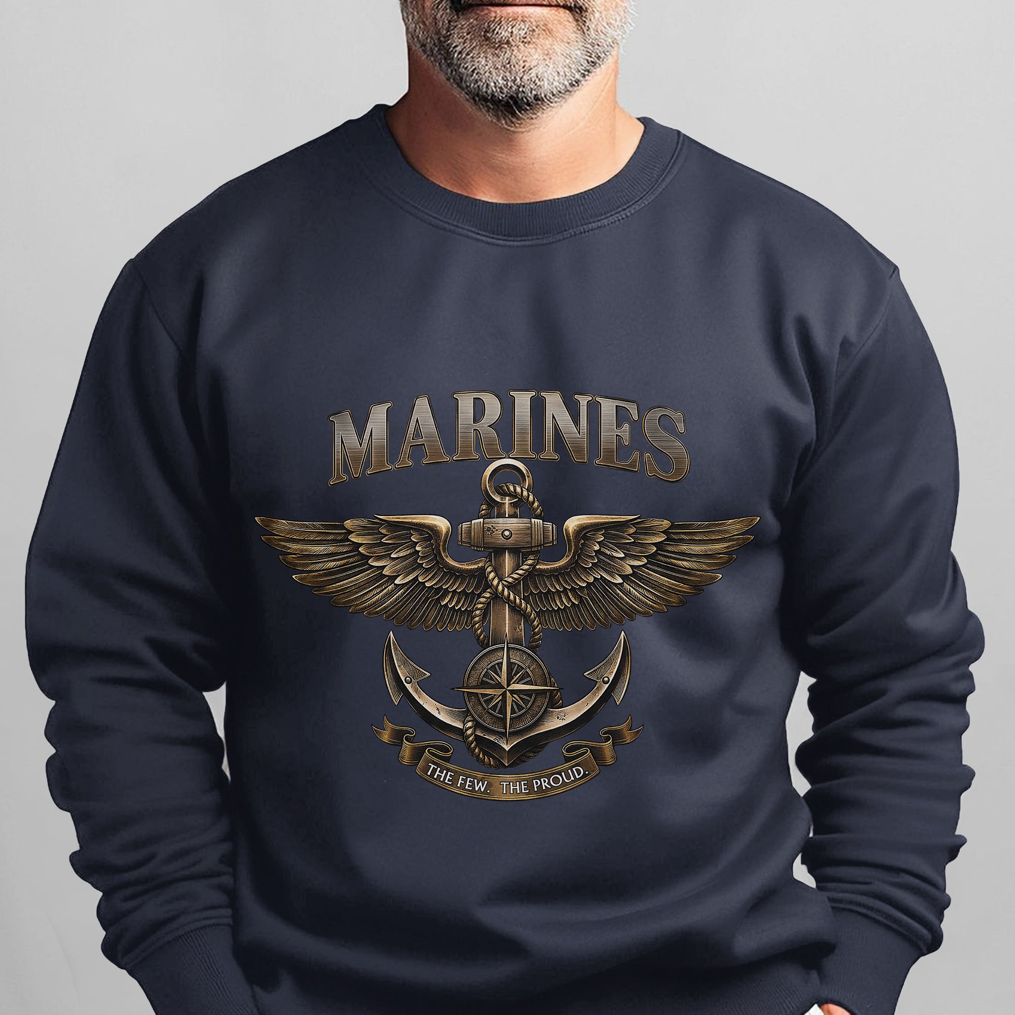 Marines The Few The Proud Honor Courage Sweatshirt