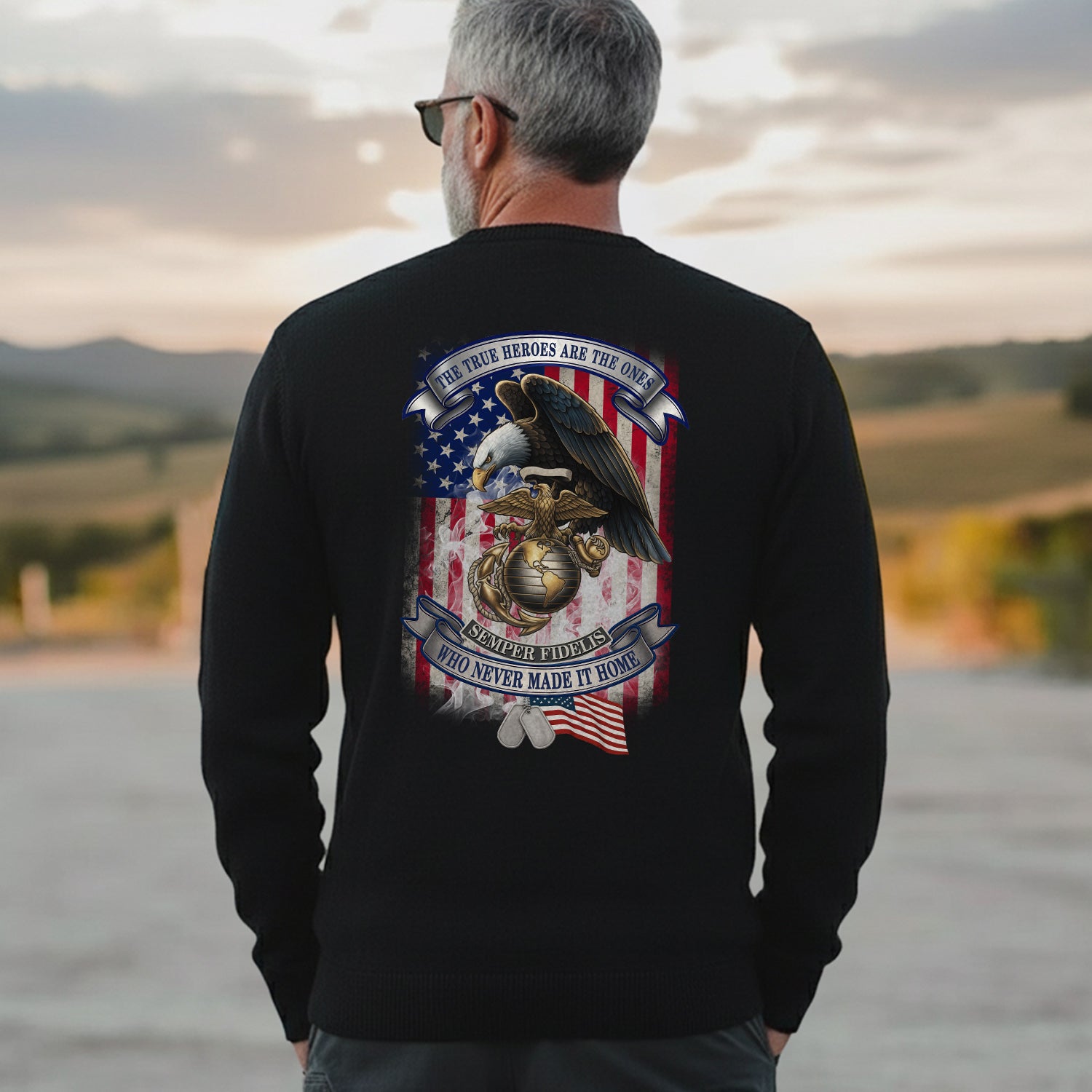 The True Heroes Are the Ones Who Never Sweatshirt