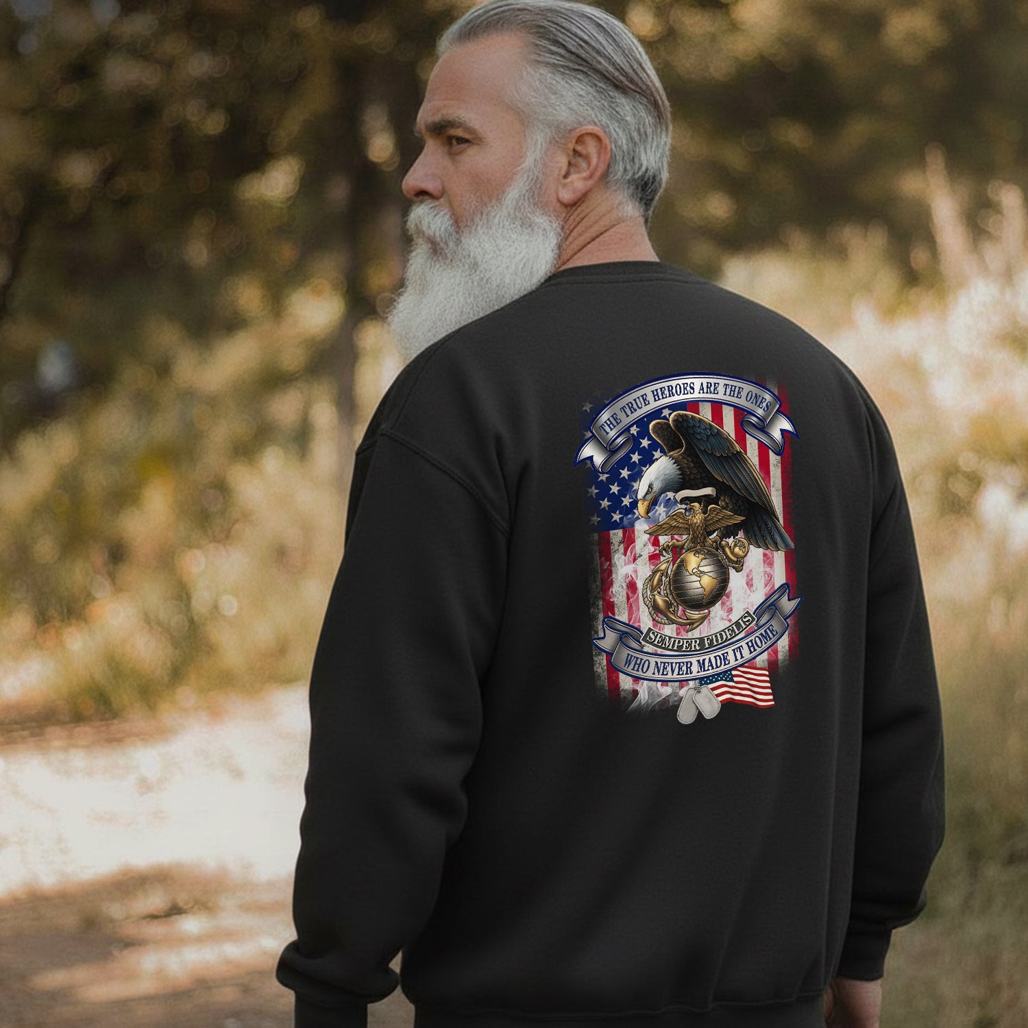 The True Heroes Are the Ones Who Never Sweatshirt