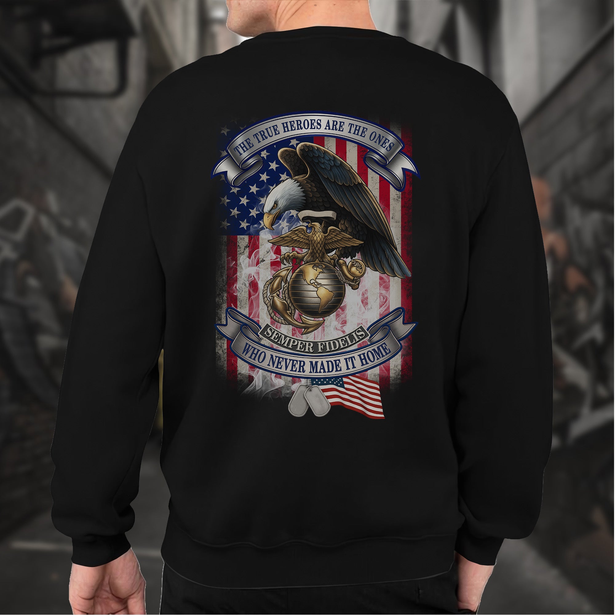 The True Heroes Are the Ones Who Never Sweatshirt