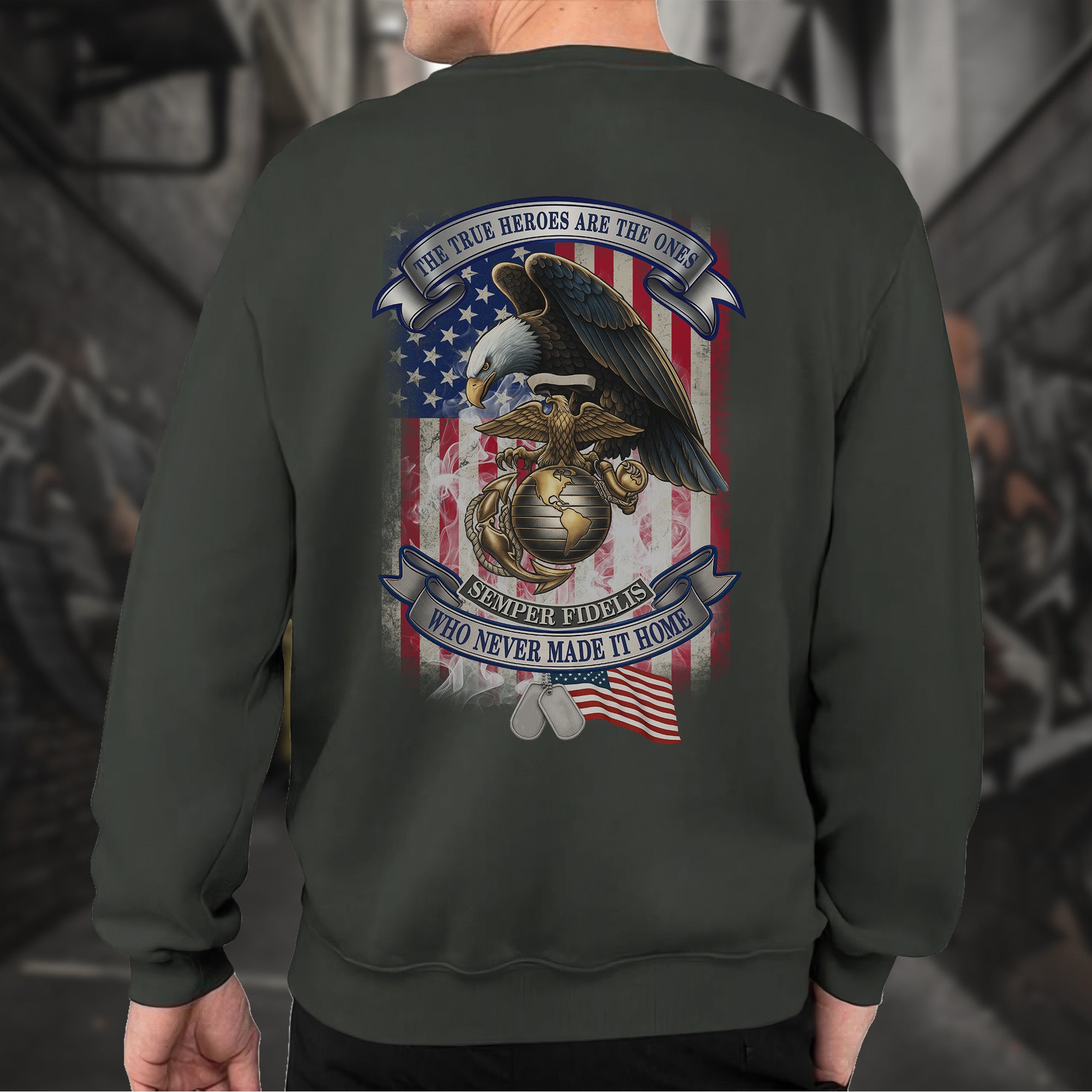 The True Heroes Are the Ones Who Never Sweatshirt