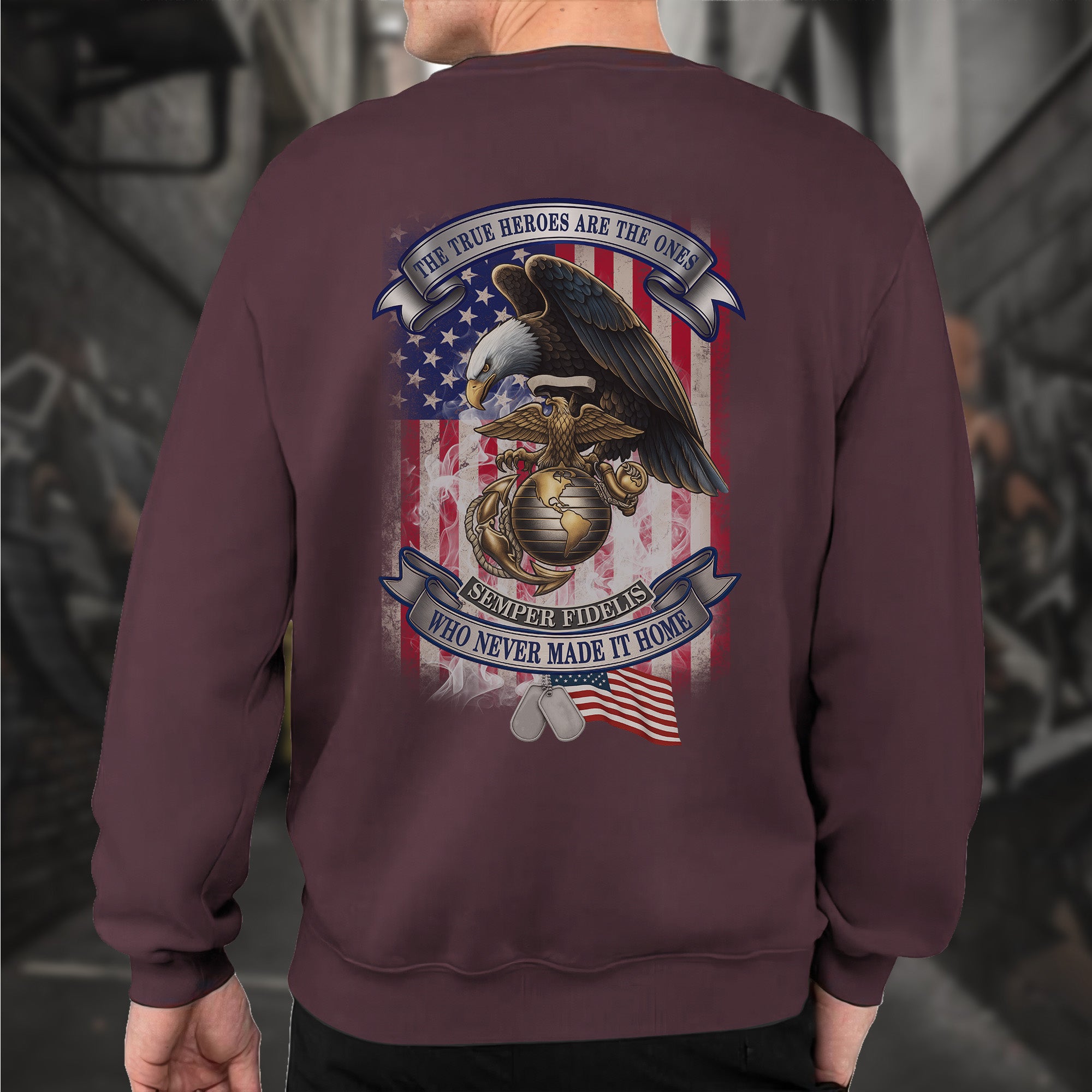 The True Heroes Are the Ones Who Never Sweatshirt