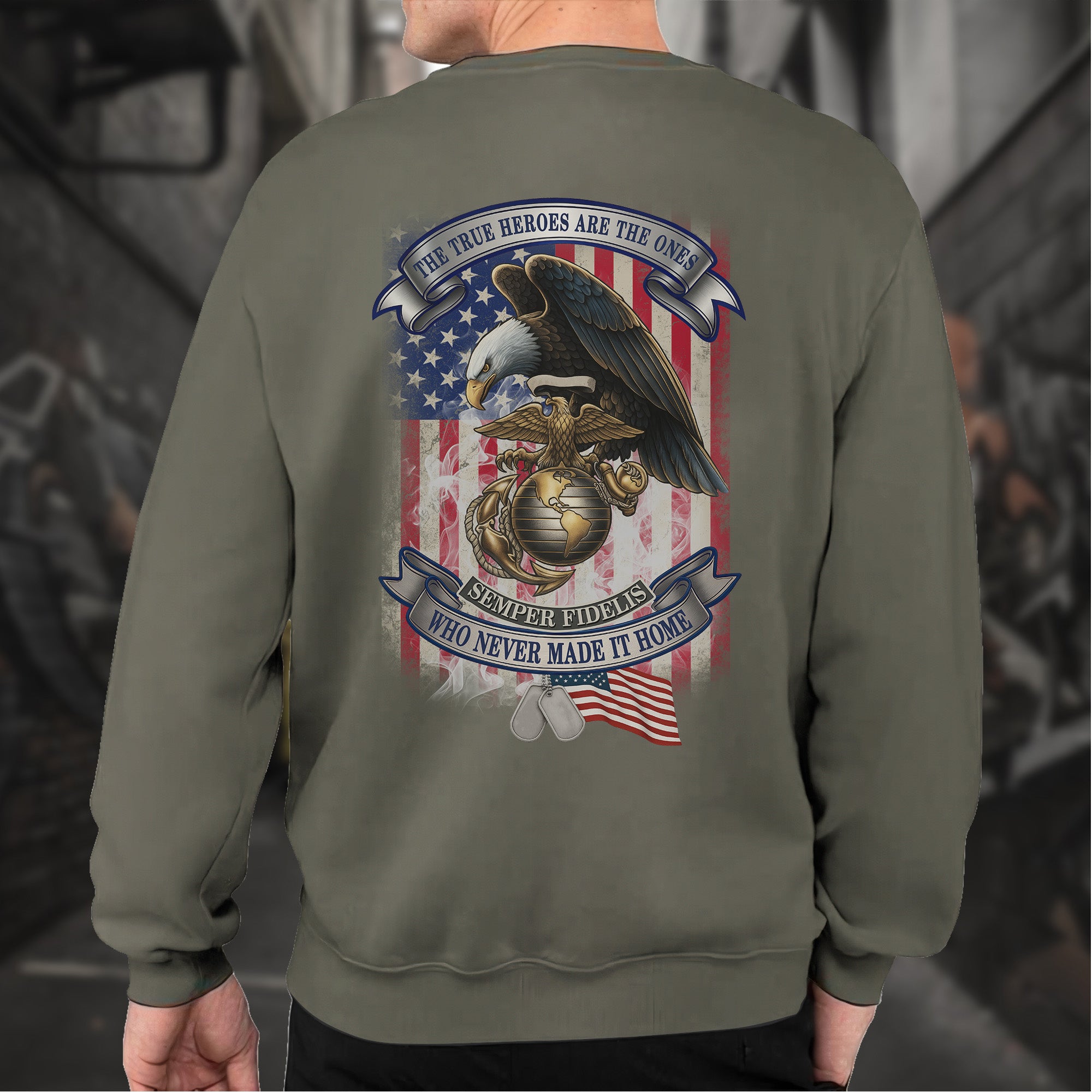 The True Heroes Are the Ones Who Never Sweatshirt