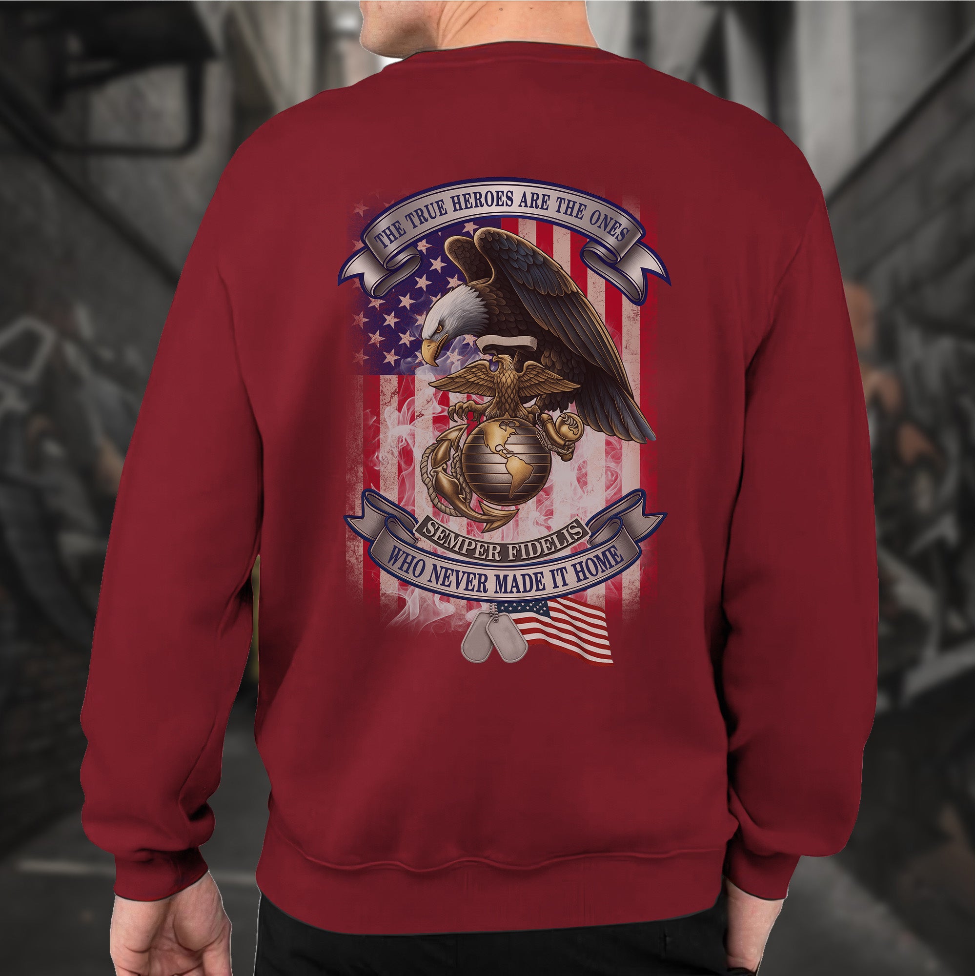 The True Heroes Are the Ones Who Never Sweatshirt