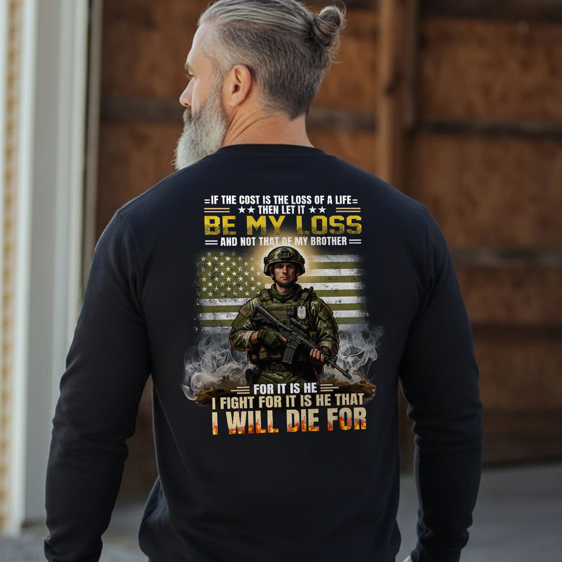 If the Cost Is Life Let It Be Mine Not Sweatshirt