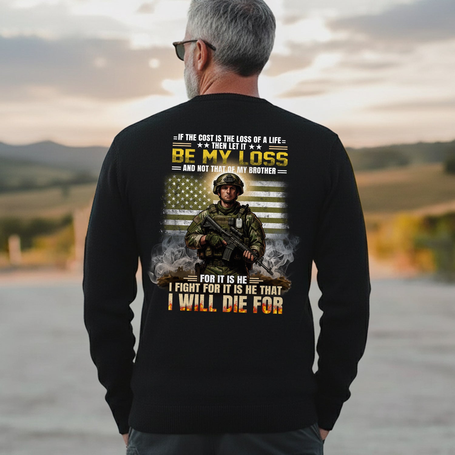 If the Cost Is Life Let It Be Mine Not Sweatshirt