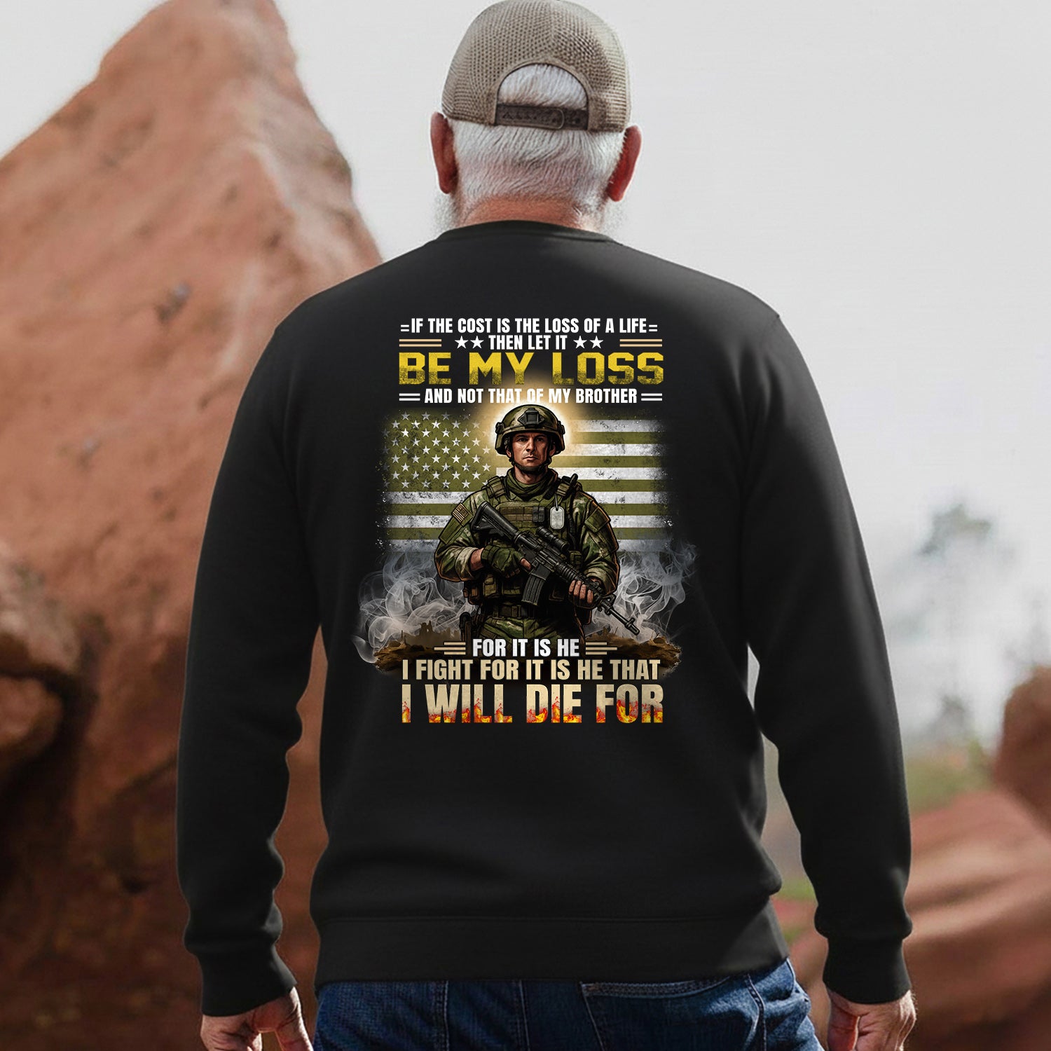 If the Cost Is Life Let It Be Mine Not Sweatshirt