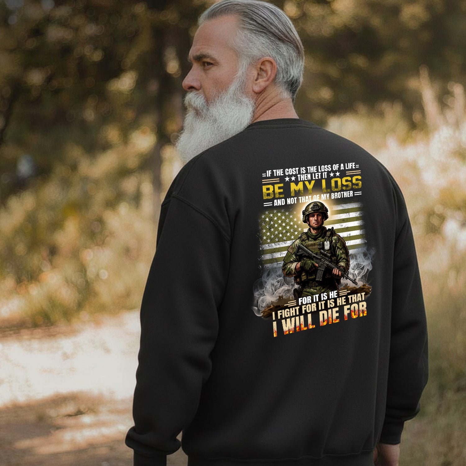 If the Cost Is Life Let It Be Mine Not Sweatshirt