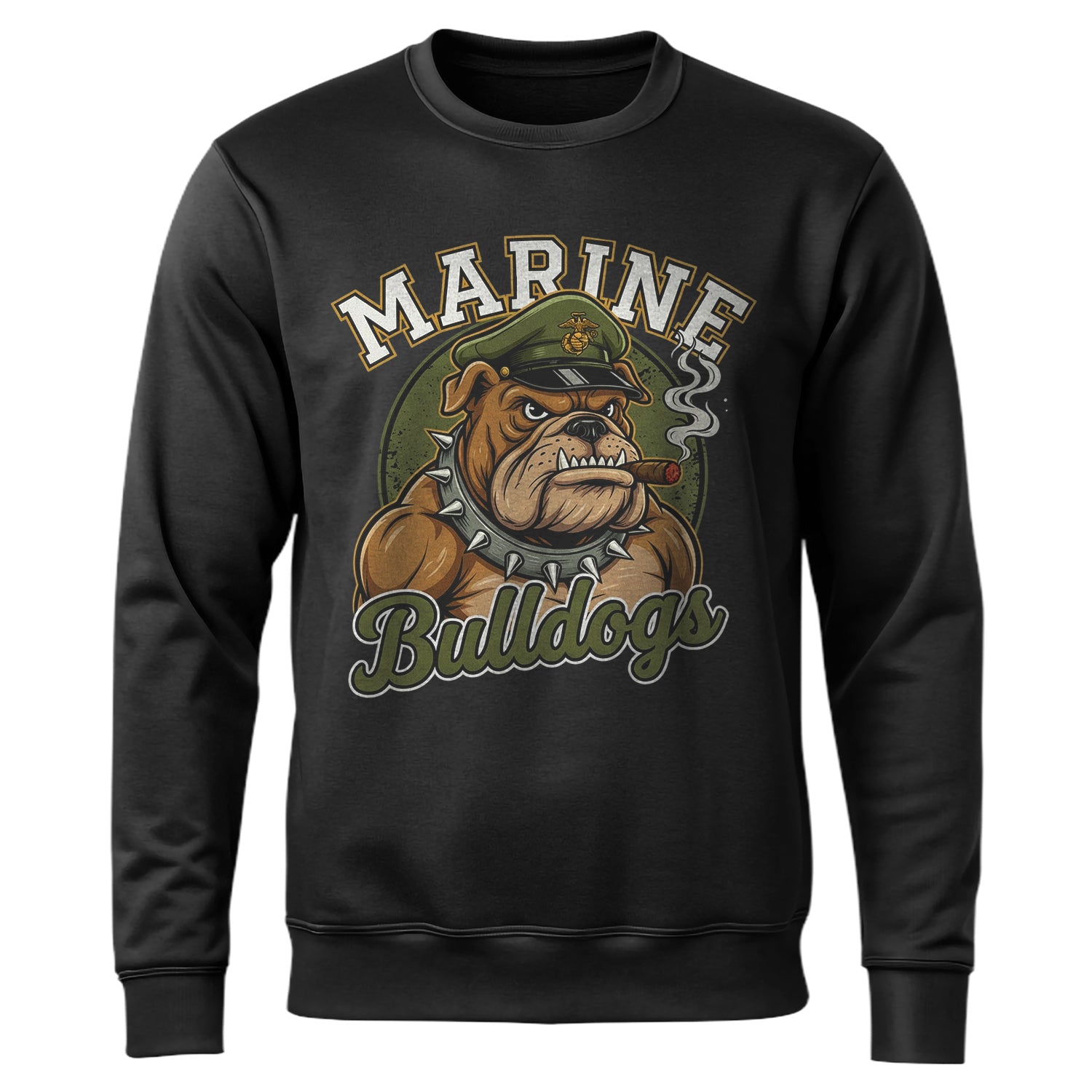 Marine Bulldogs Proud Military Veteran Sweatshirt