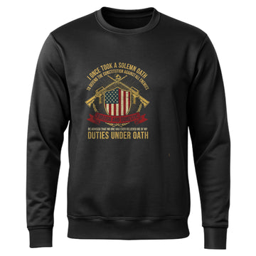 I Took an Oath to Defend the Sweatshirt