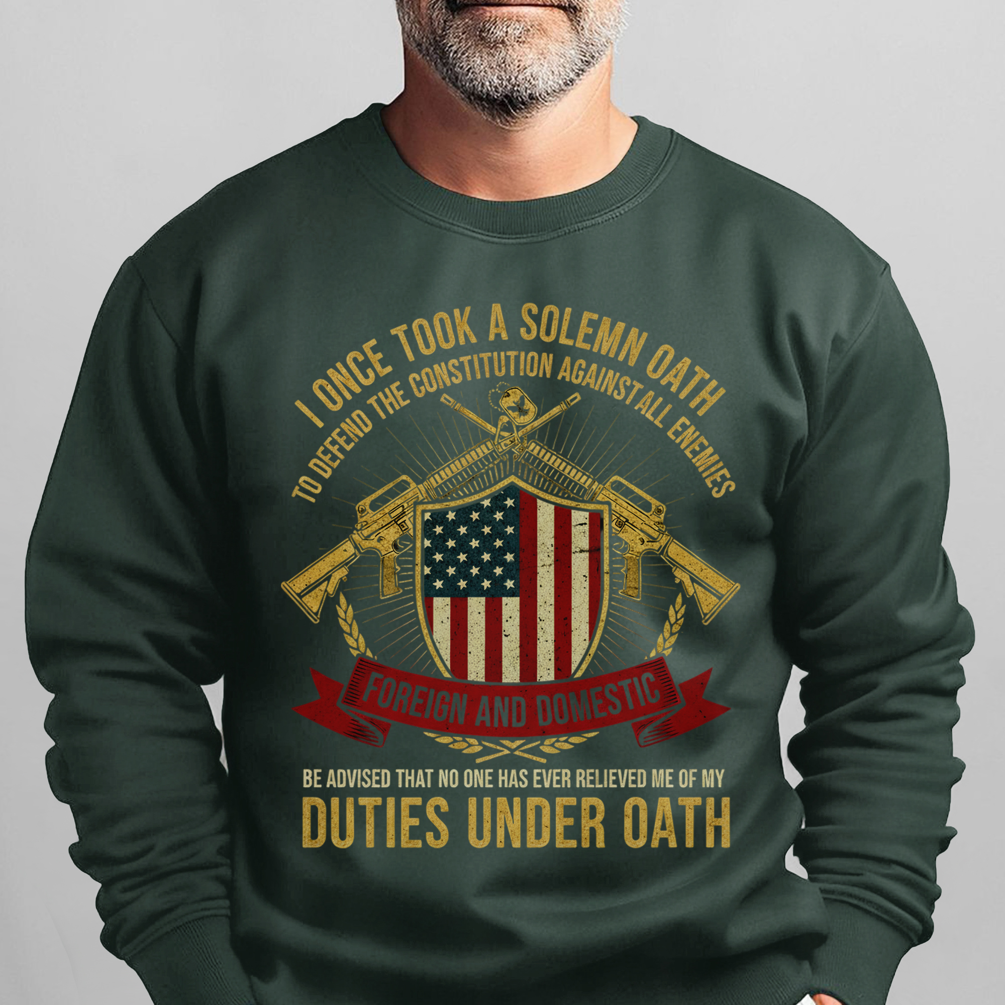 I Took an Oath to Defend the Sweatshirt