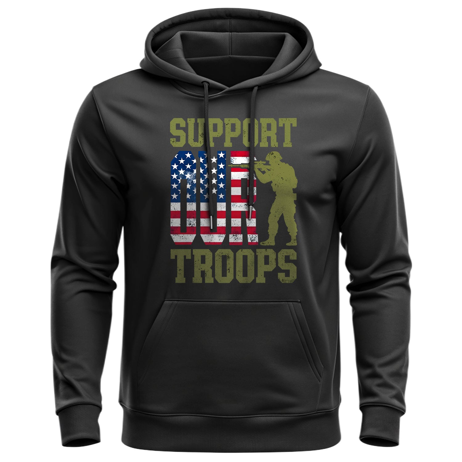 Support Our Troops Proud US Military Hoodie