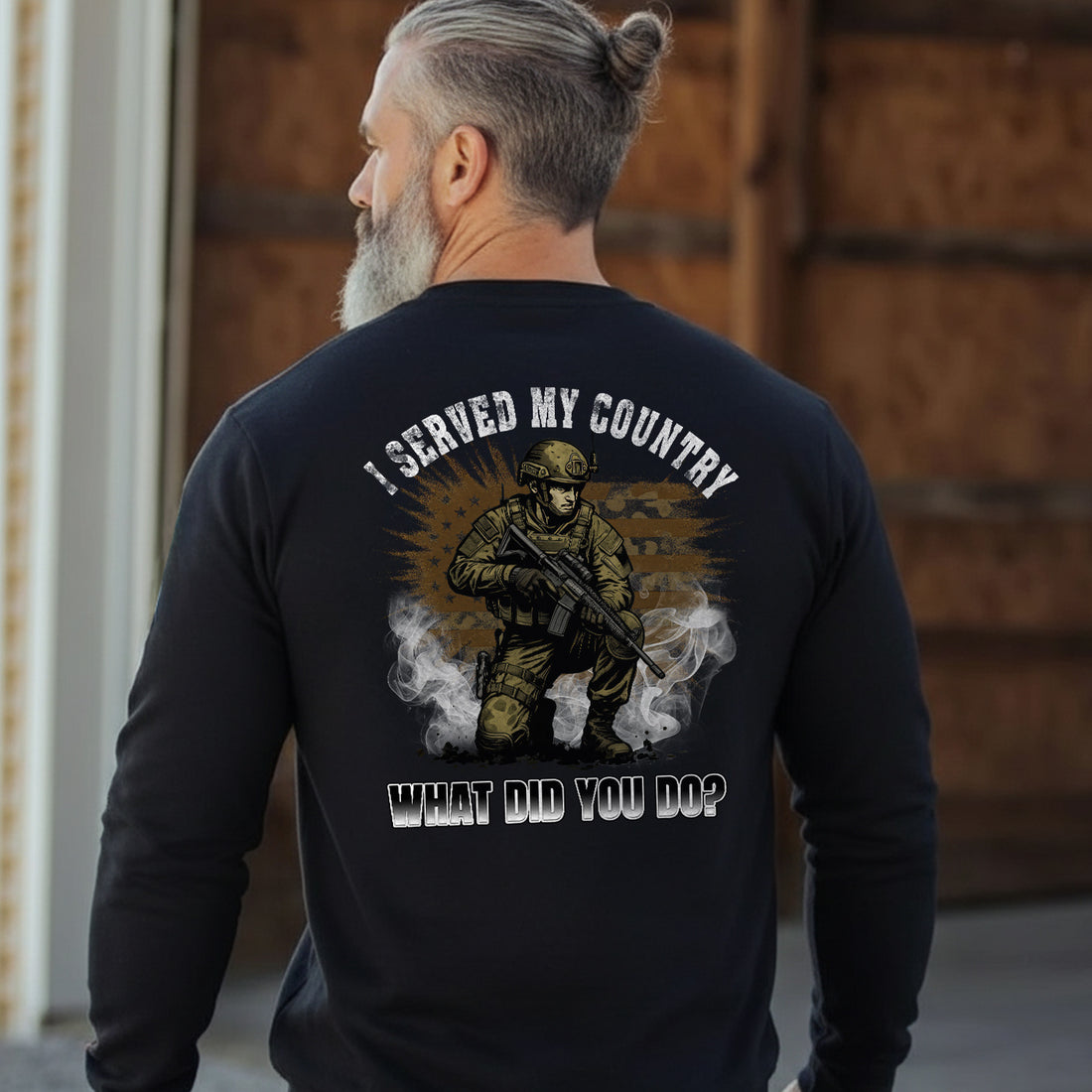 I Served My Country What Did You Do Sweatshirt