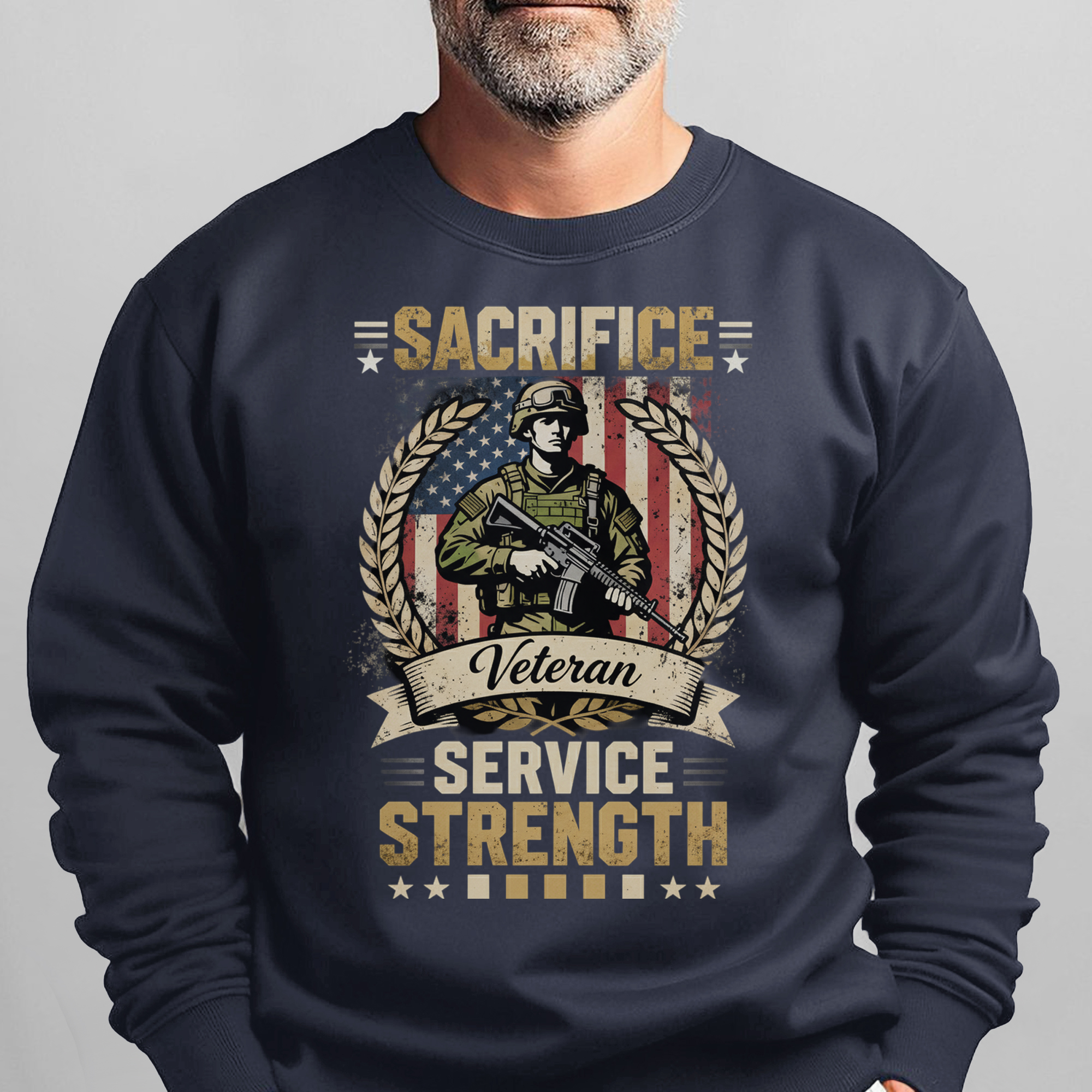 Sacrifice Service Strength Proud Sweatshirt
