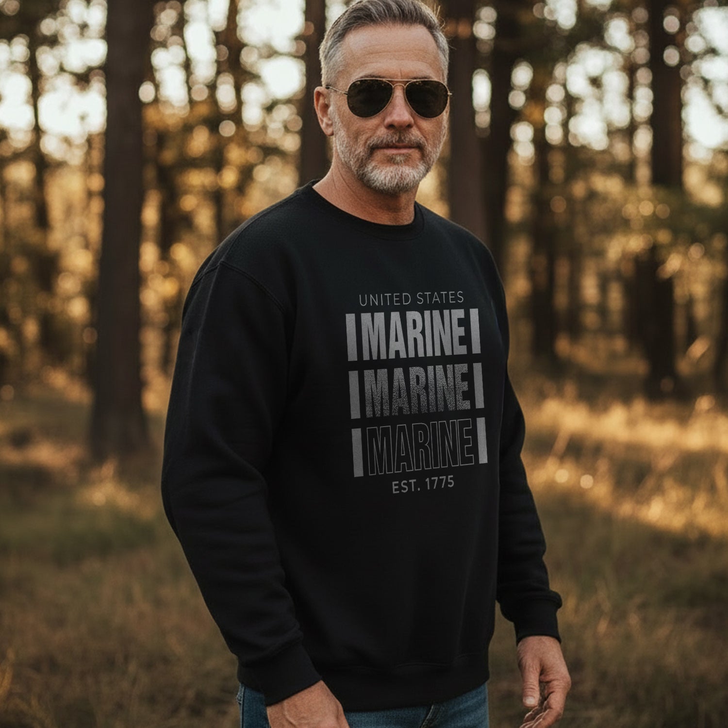 United States Marine Est 1775 Proud Sweatshirt