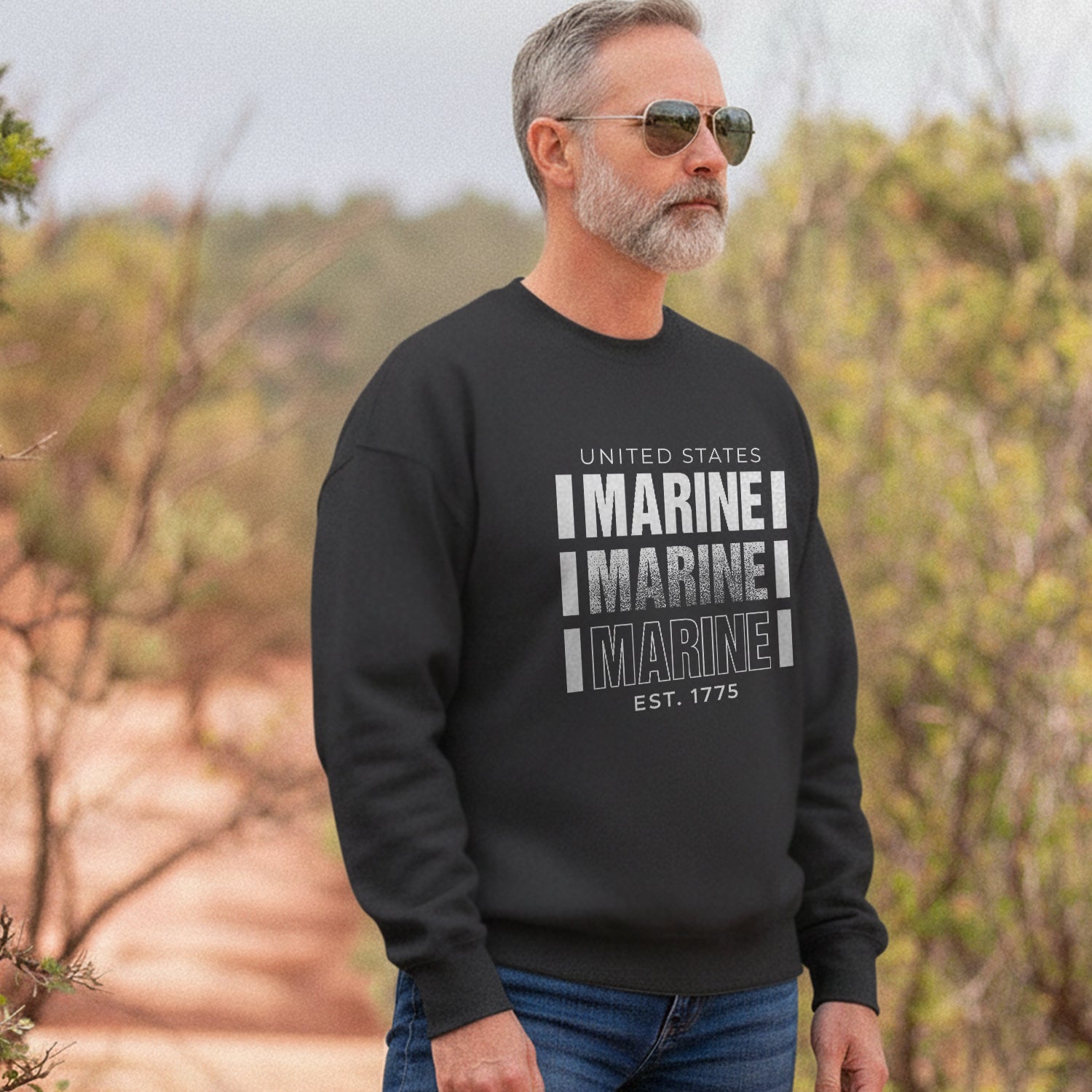 United States Marine Est 1775 Proud Sweatshirt