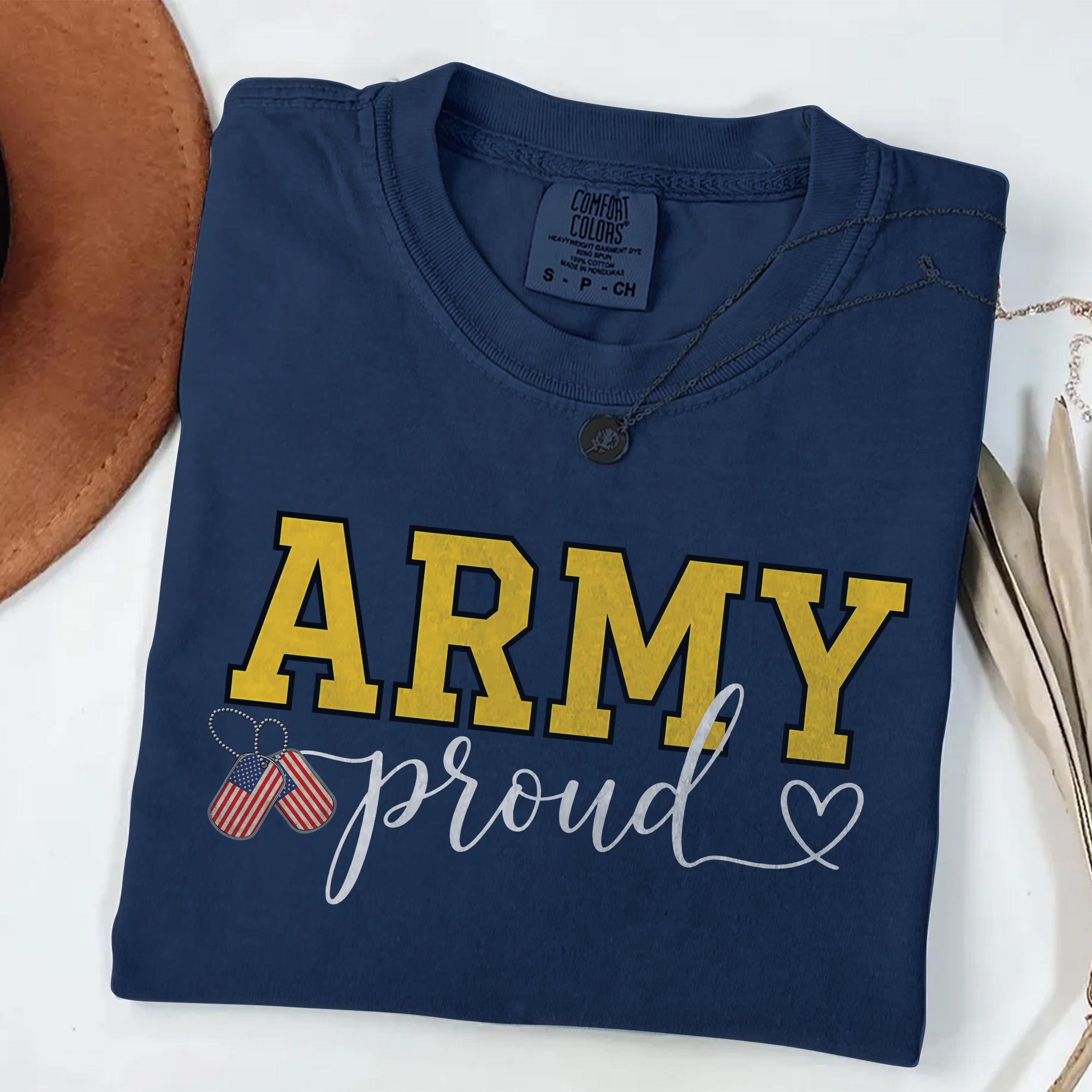 Army Proud Military Honor Comfort Colors T-Shirt