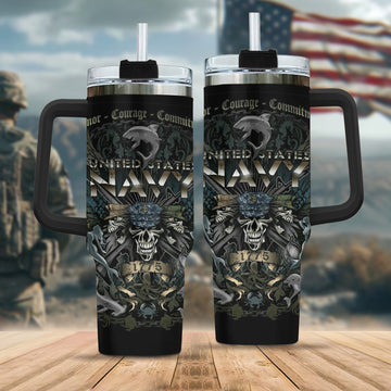 U.S. Navy All-over Print Tumbler 40oz