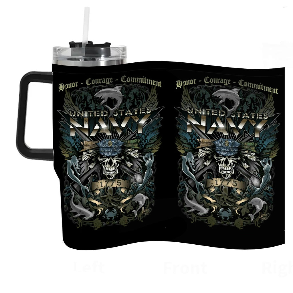 U.S. Navy All-over Print Tumbler 40oz