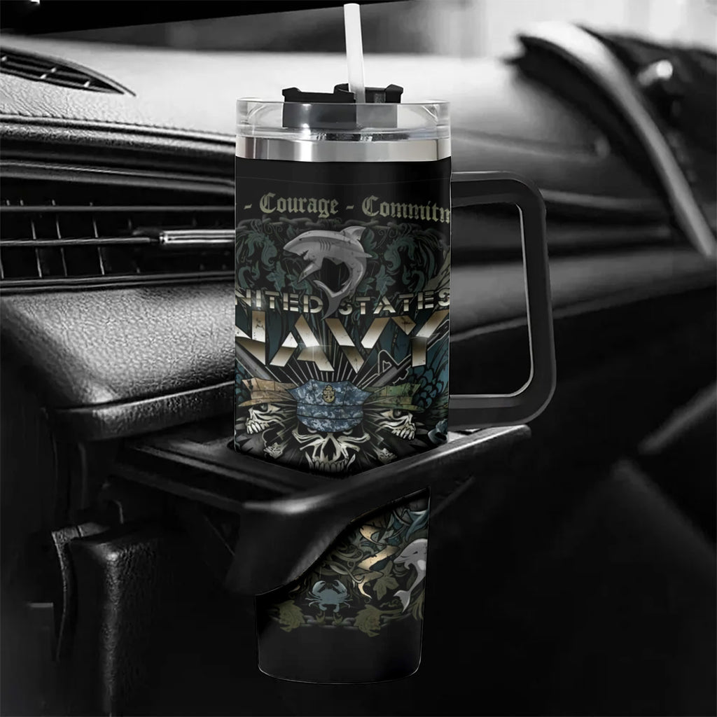 U.S. Navy All-over Print Tumbler 40oz