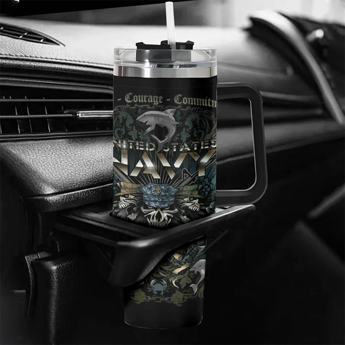U.S. Navy All-over Print Tumbler 40oz