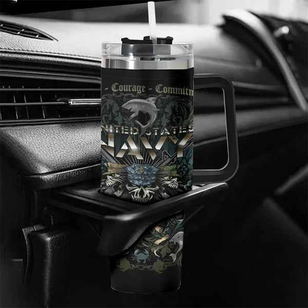U.S. Navy All-over Print Tumbler 40oz