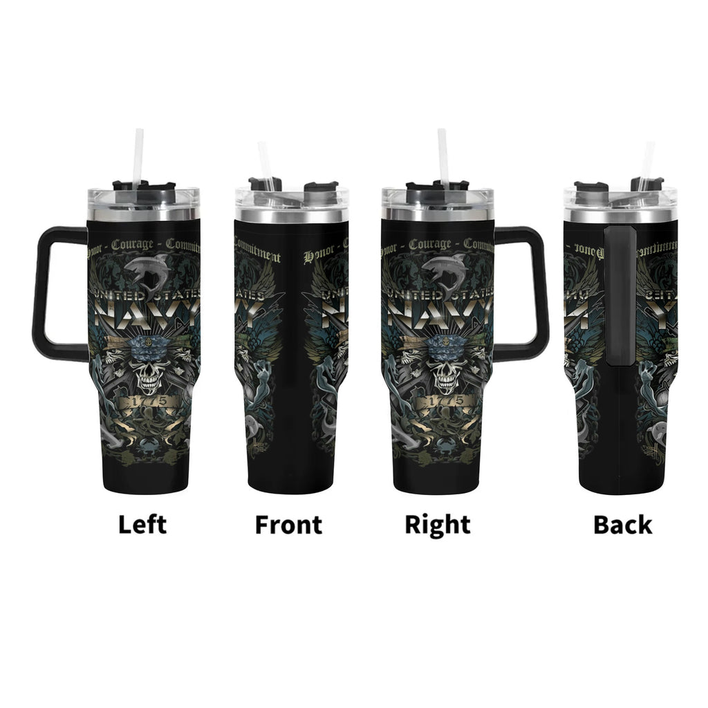 U.S. Navy All-over Print Tumbler 40oz