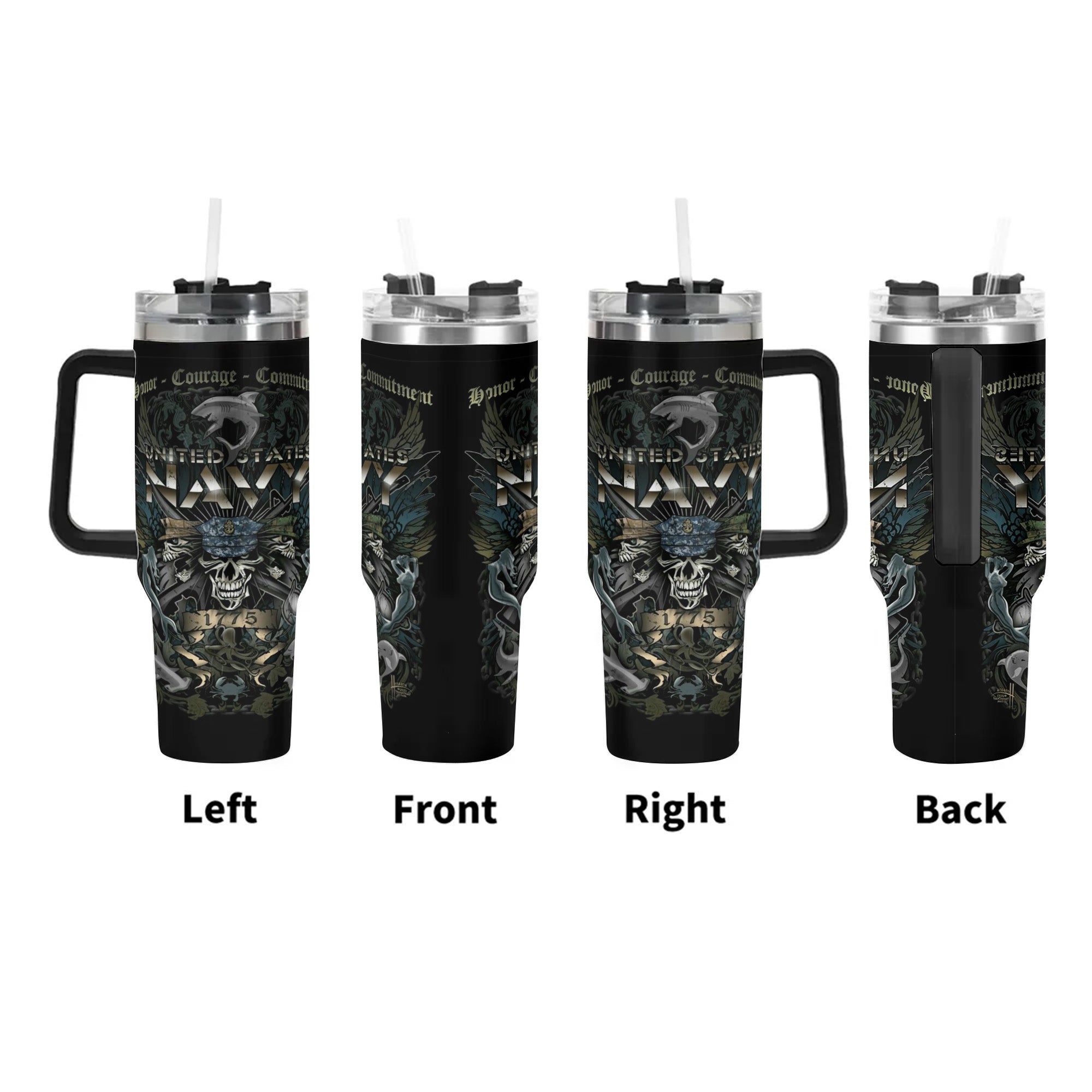 U.S. Navy All-over Print Tumbler 40oz