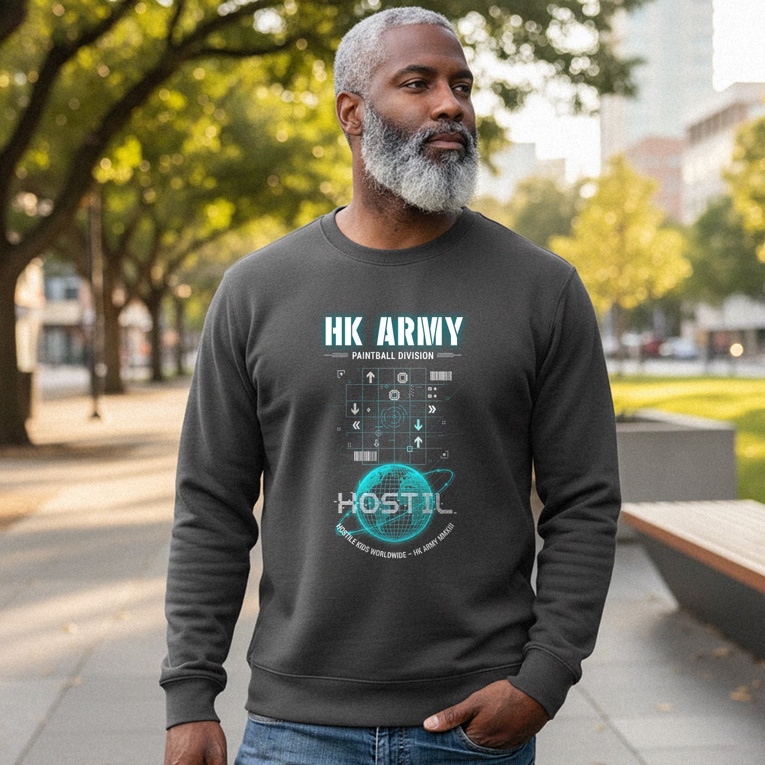 HK Army Division Strength and Unity Sweatshirt
