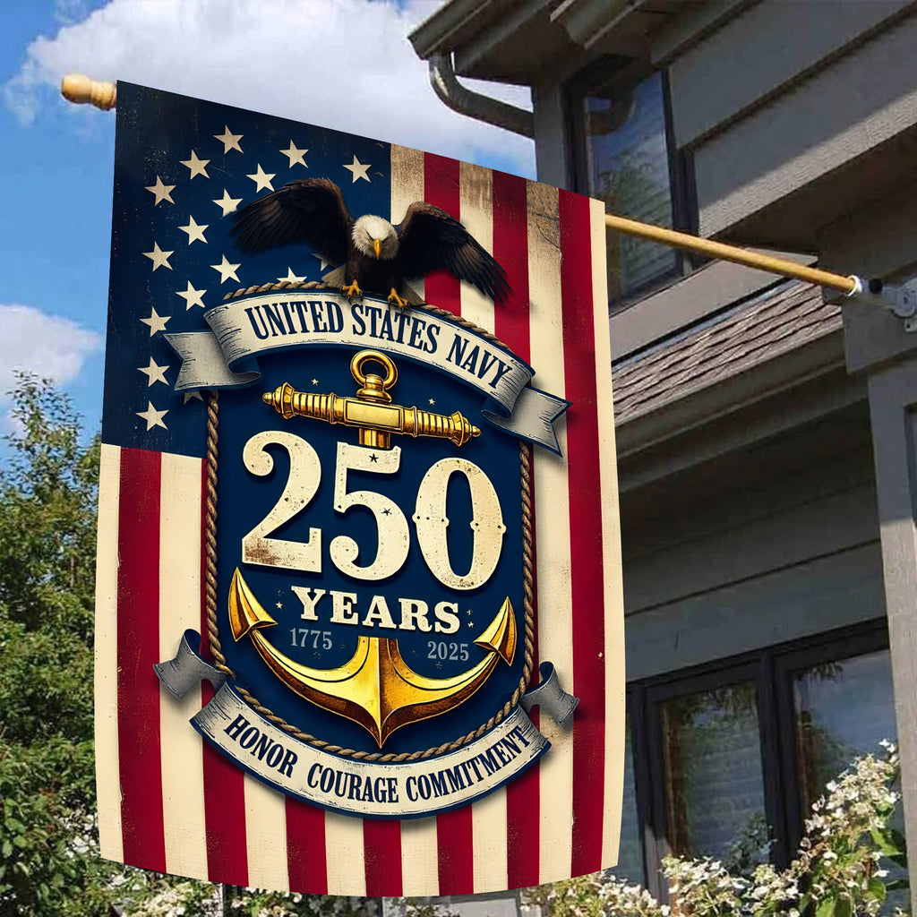U.S. Navy 250 Years Veteran Honor Flag