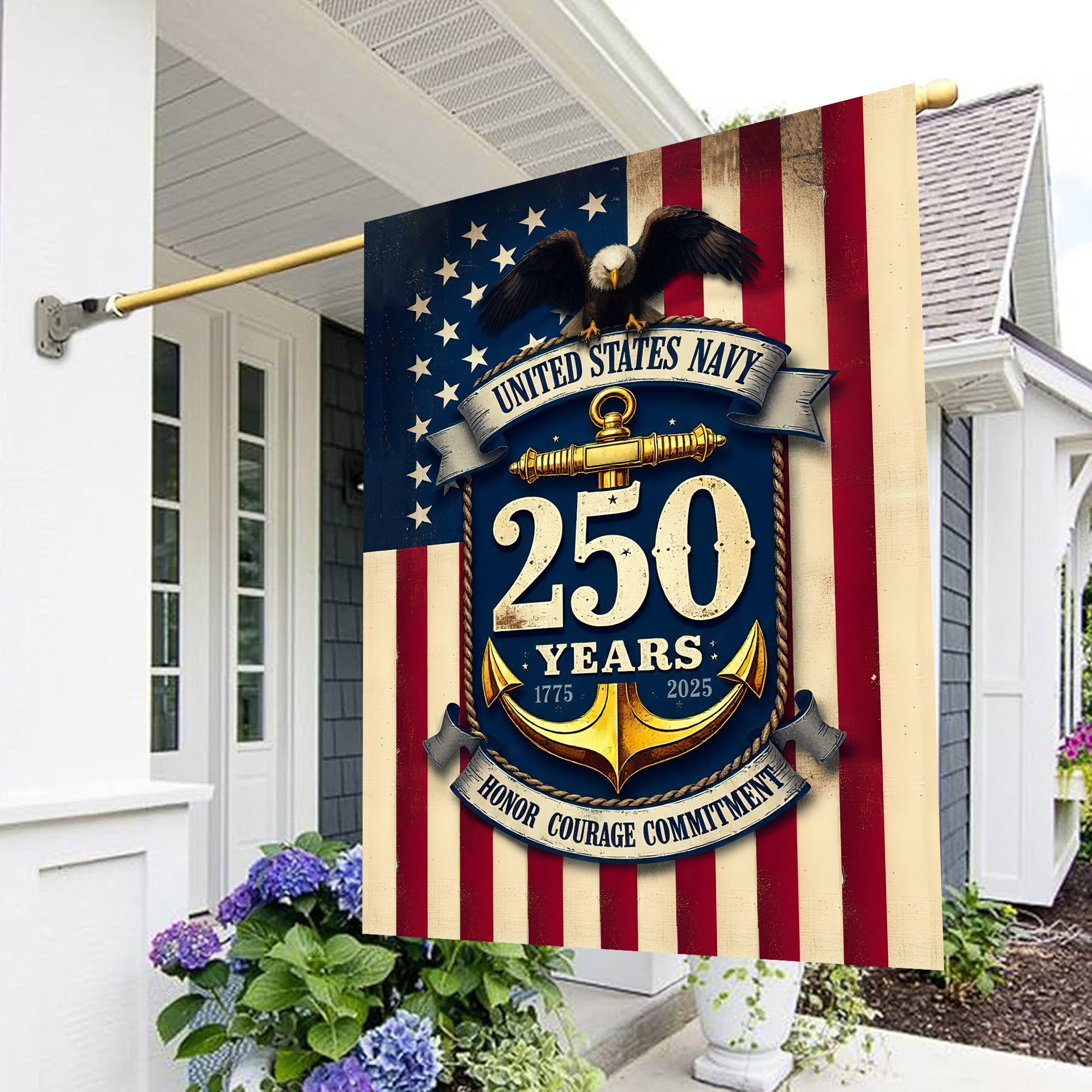 U.S. Navy 250 Years Veteran Honor Flag