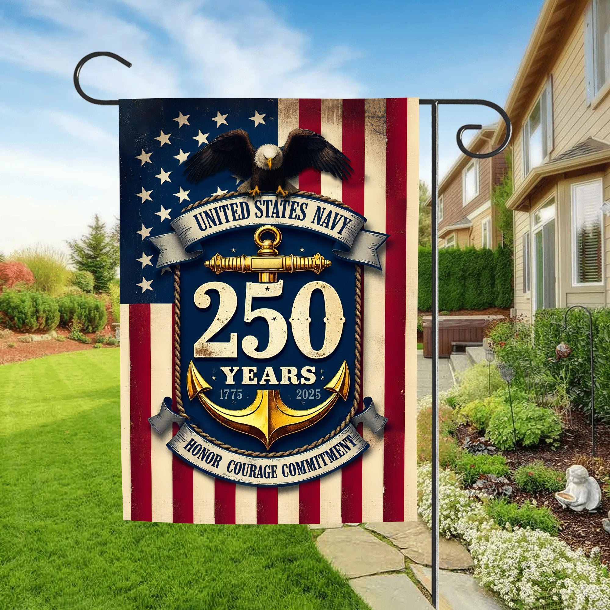 U.S. Navy 250 Years Veteran Honor Flag