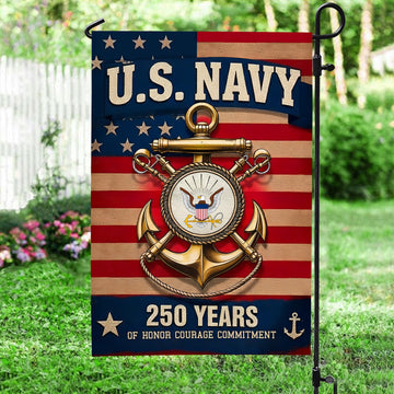 US Navy 250 Years of Honor Flag