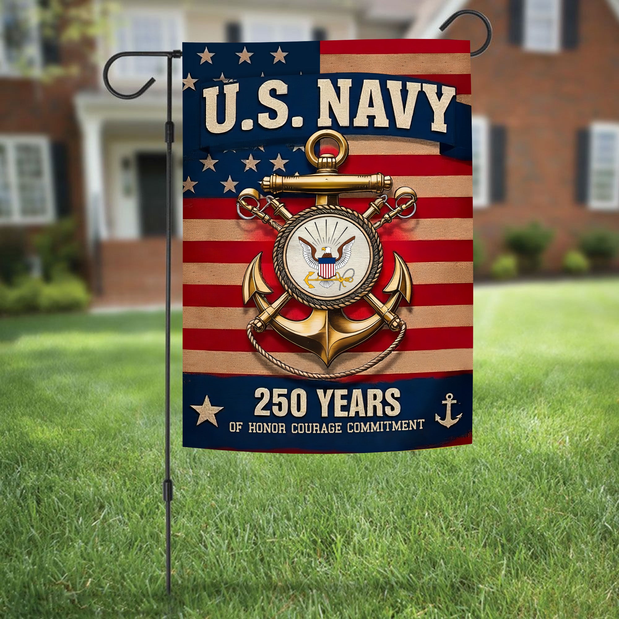 US Navy 250 Years of Honor Flag
