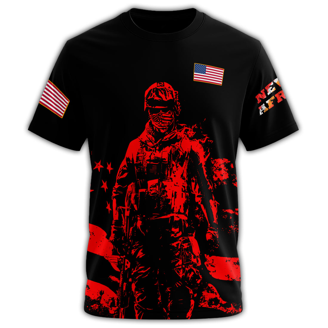 Never Afraid to Die for My All-over Print T-Shirt