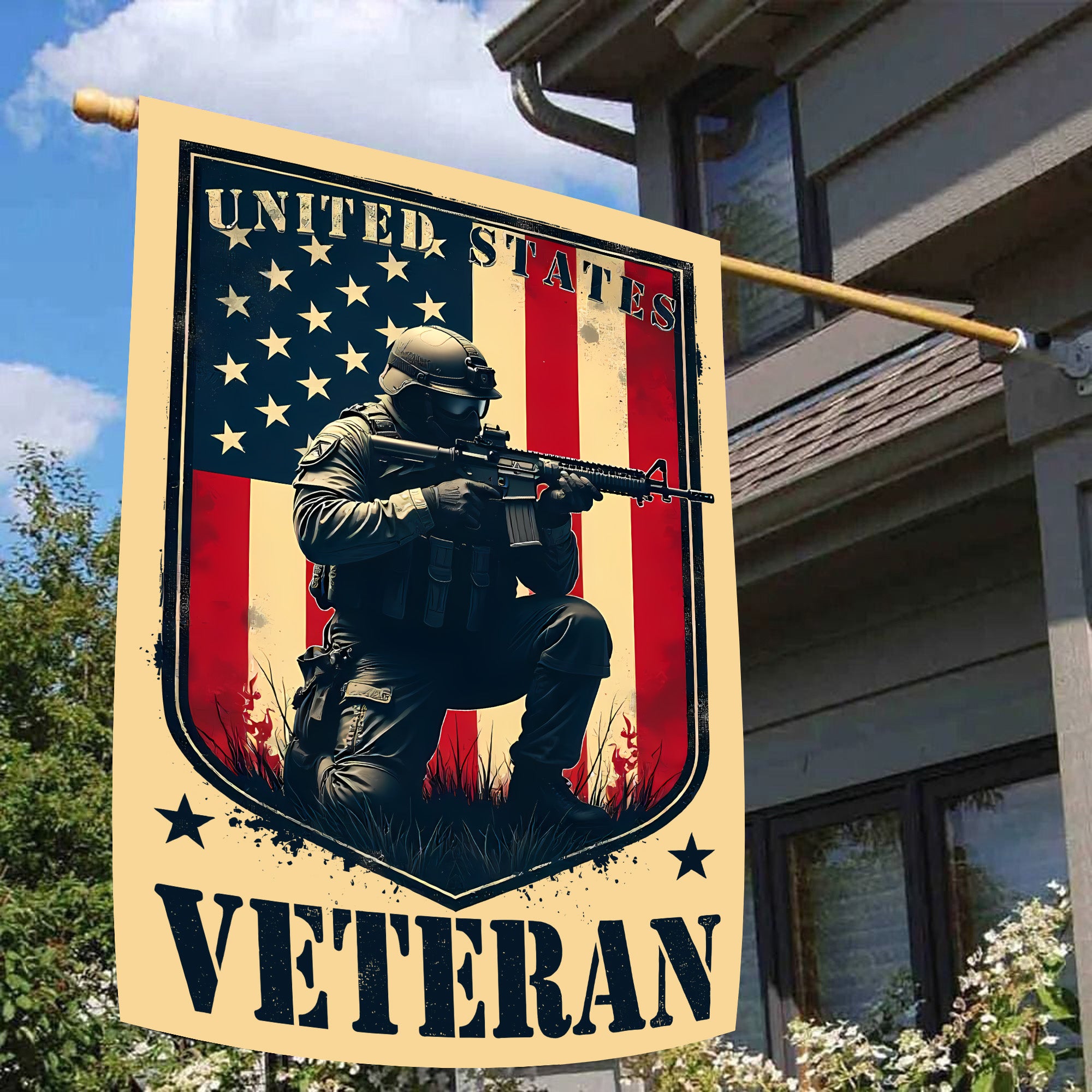 Veteran Pride U.S. Military Honor Flag