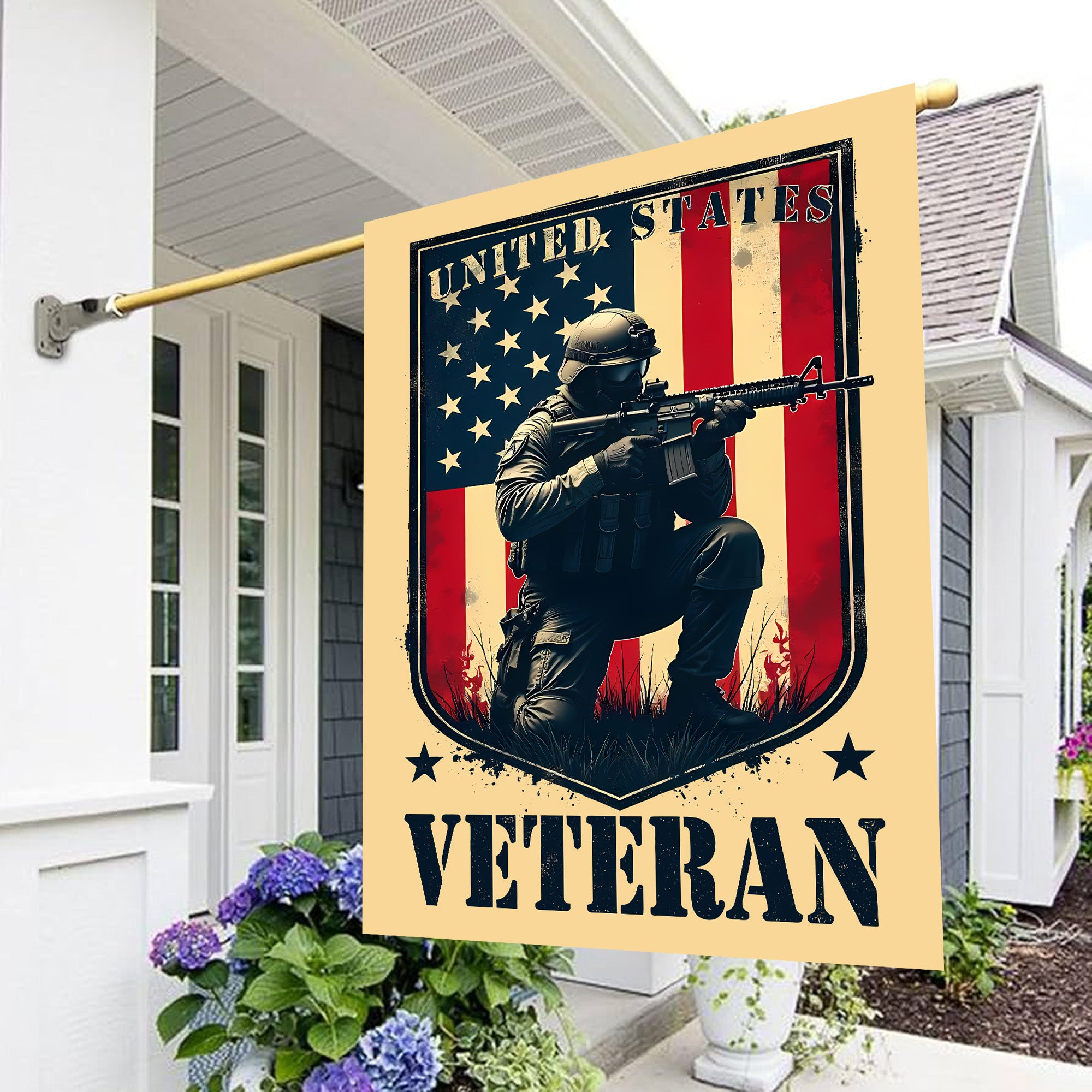 Veteran Pride U.S. Military Honor Flag